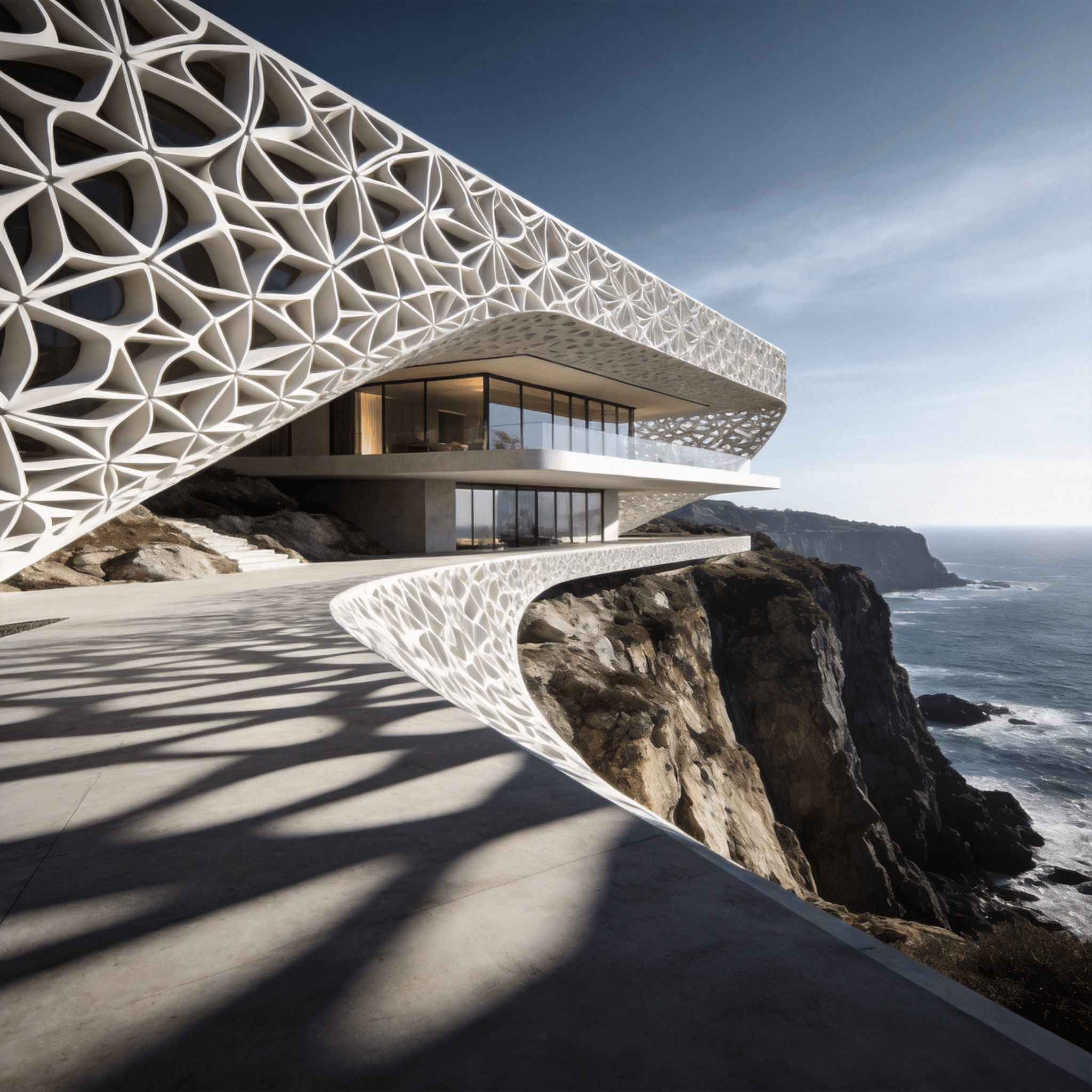 Villa in Coastal cliff
