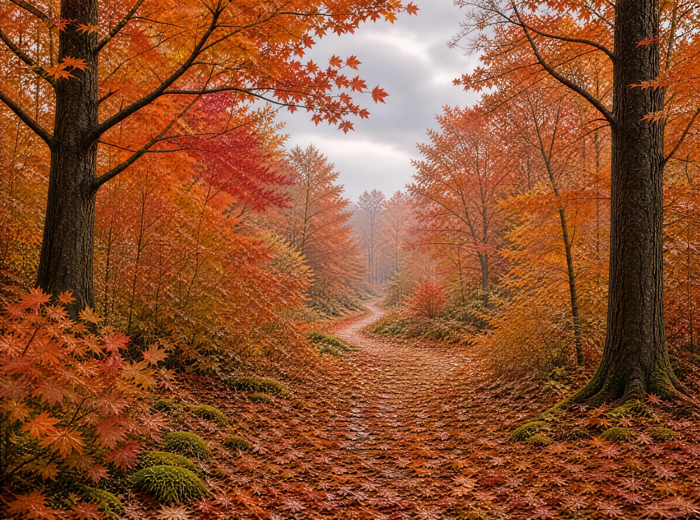 Autumn Forest Path
