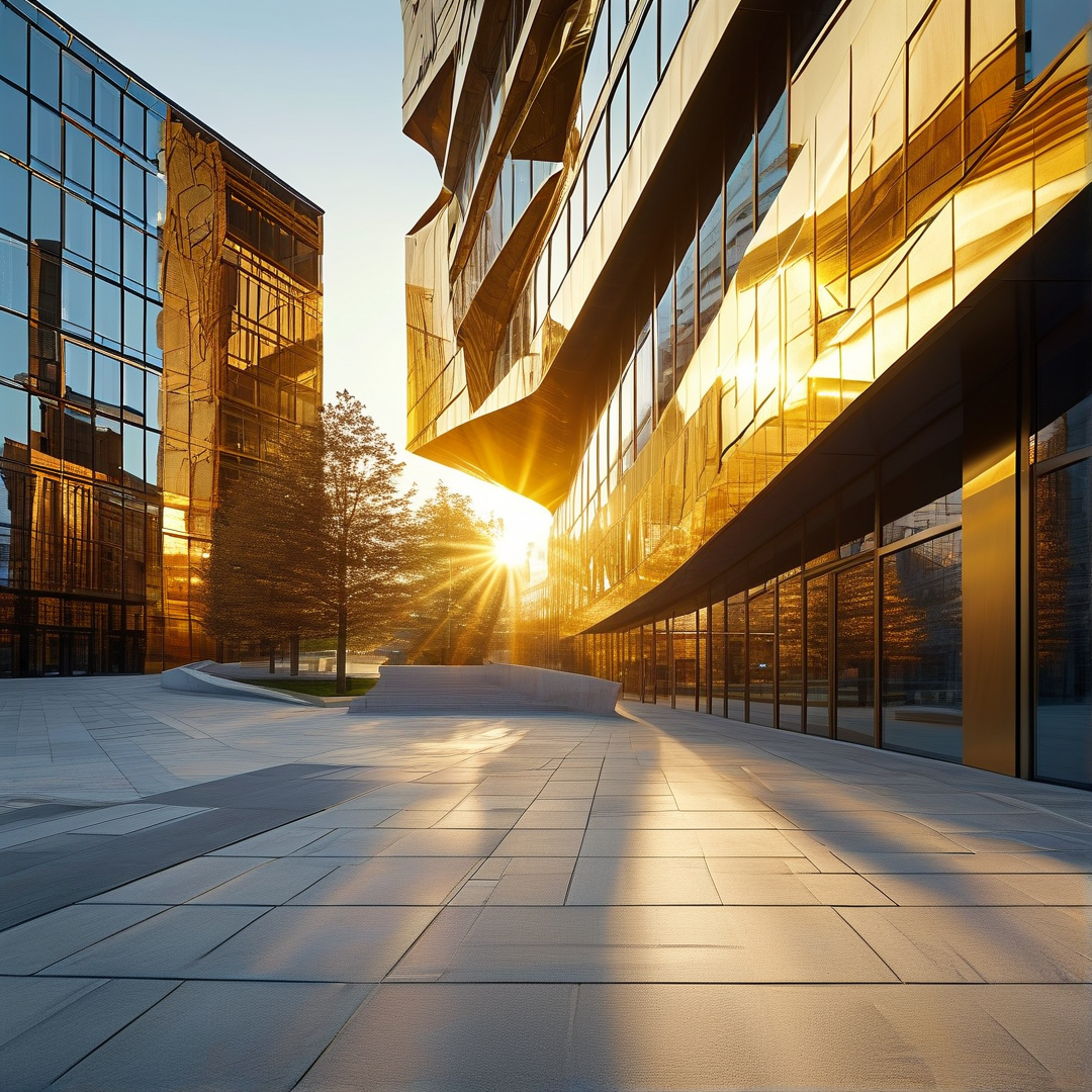 Golden Hour Architecture