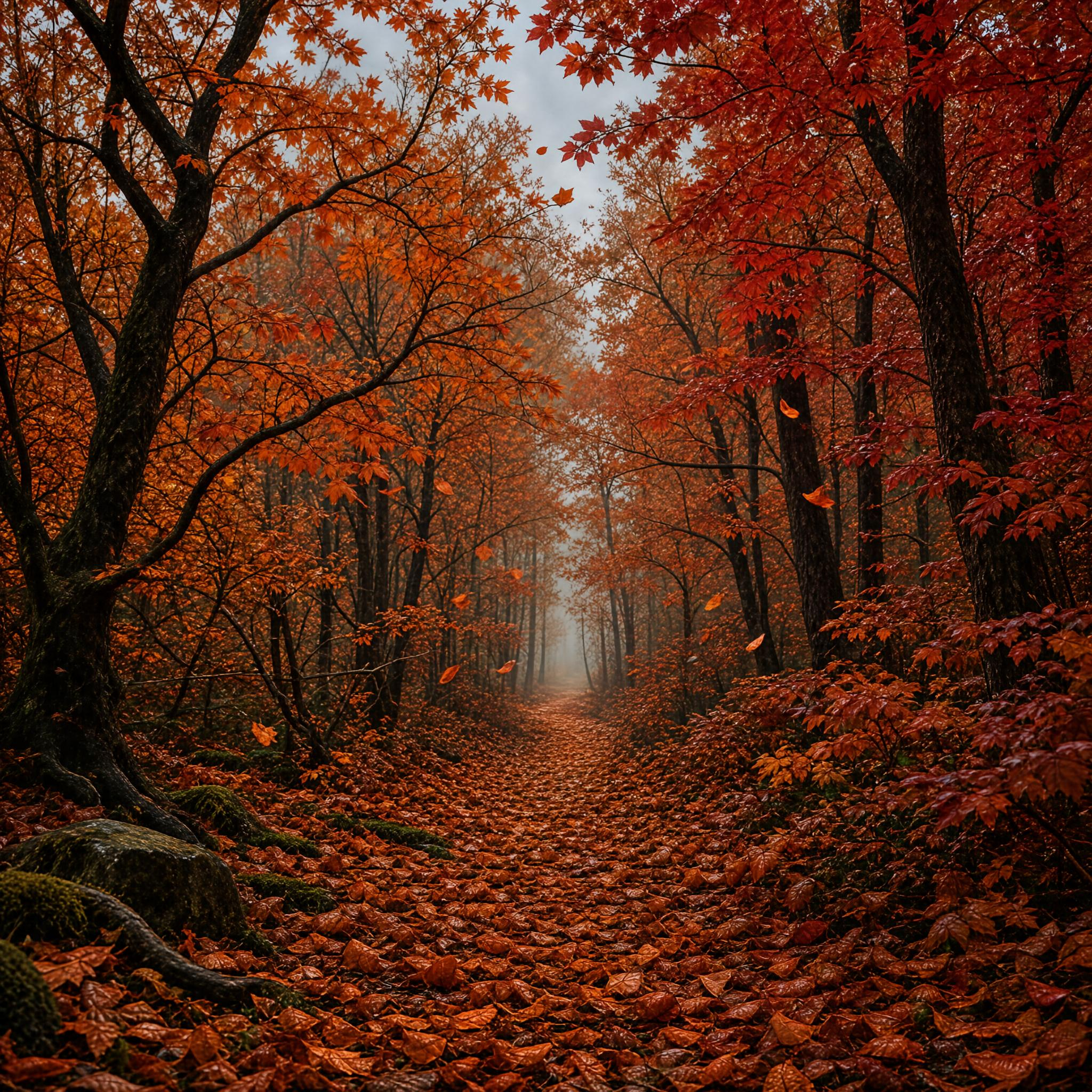 Autumn Forest Path