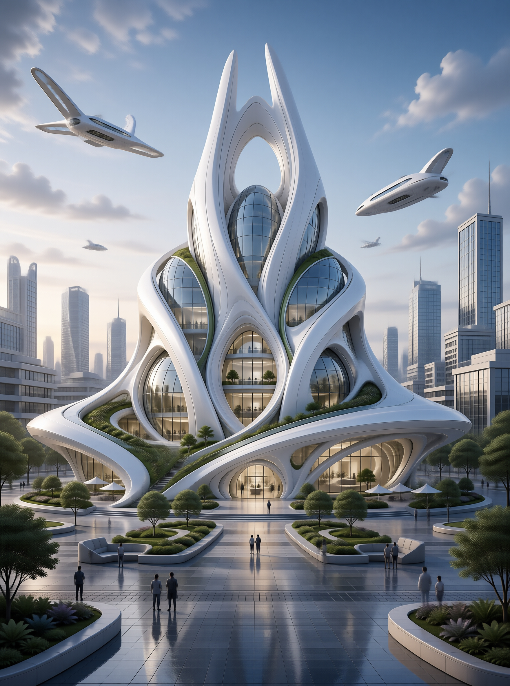 Futuristic Organic Architecture
