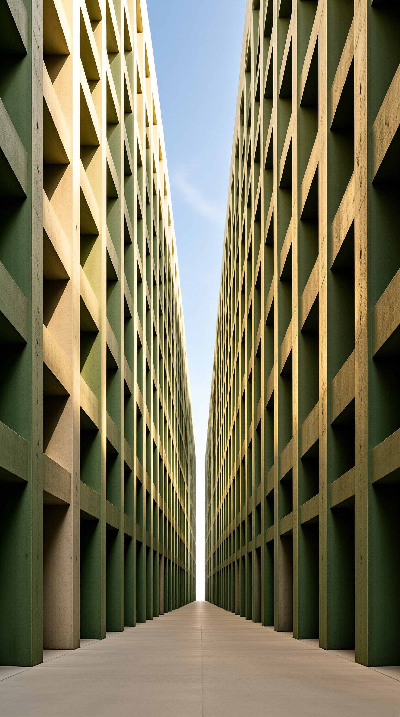 Geometric Architectural Passage