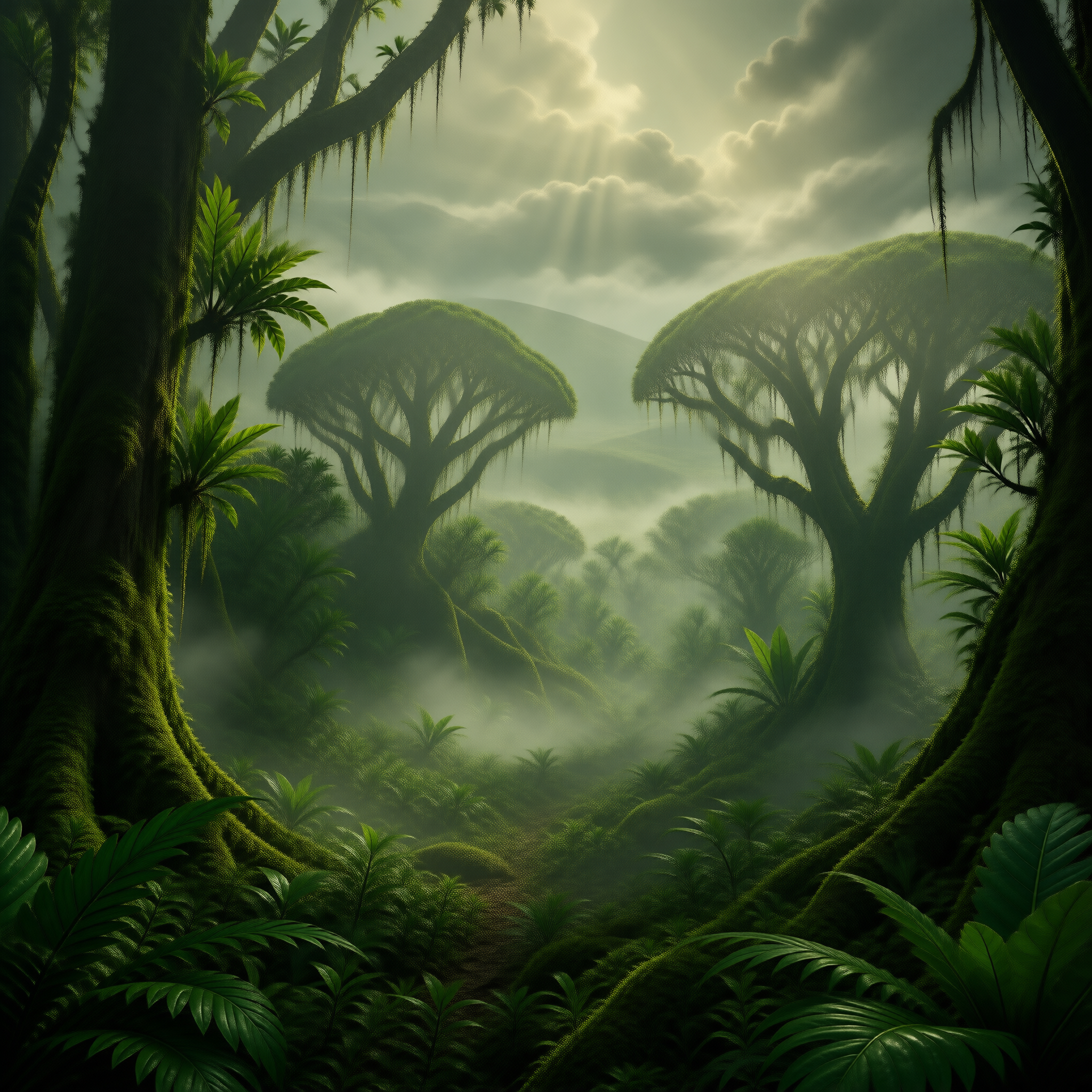 Mystical Ancient Forest