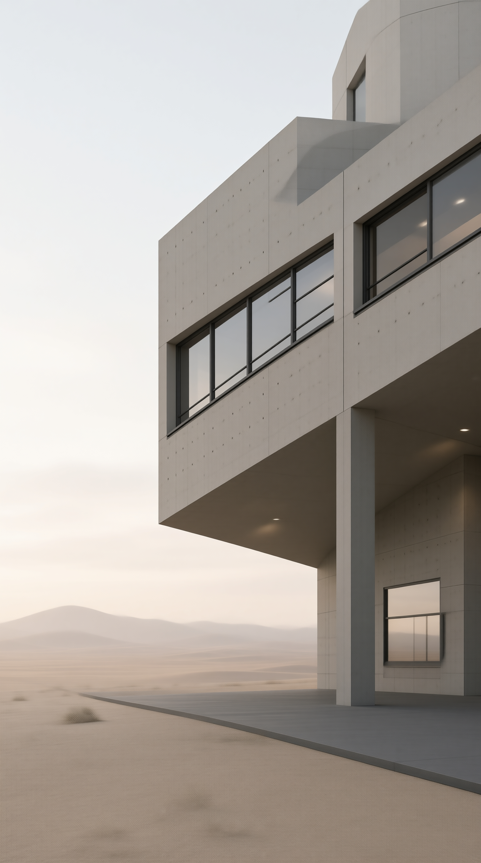 Minimalist Desert House