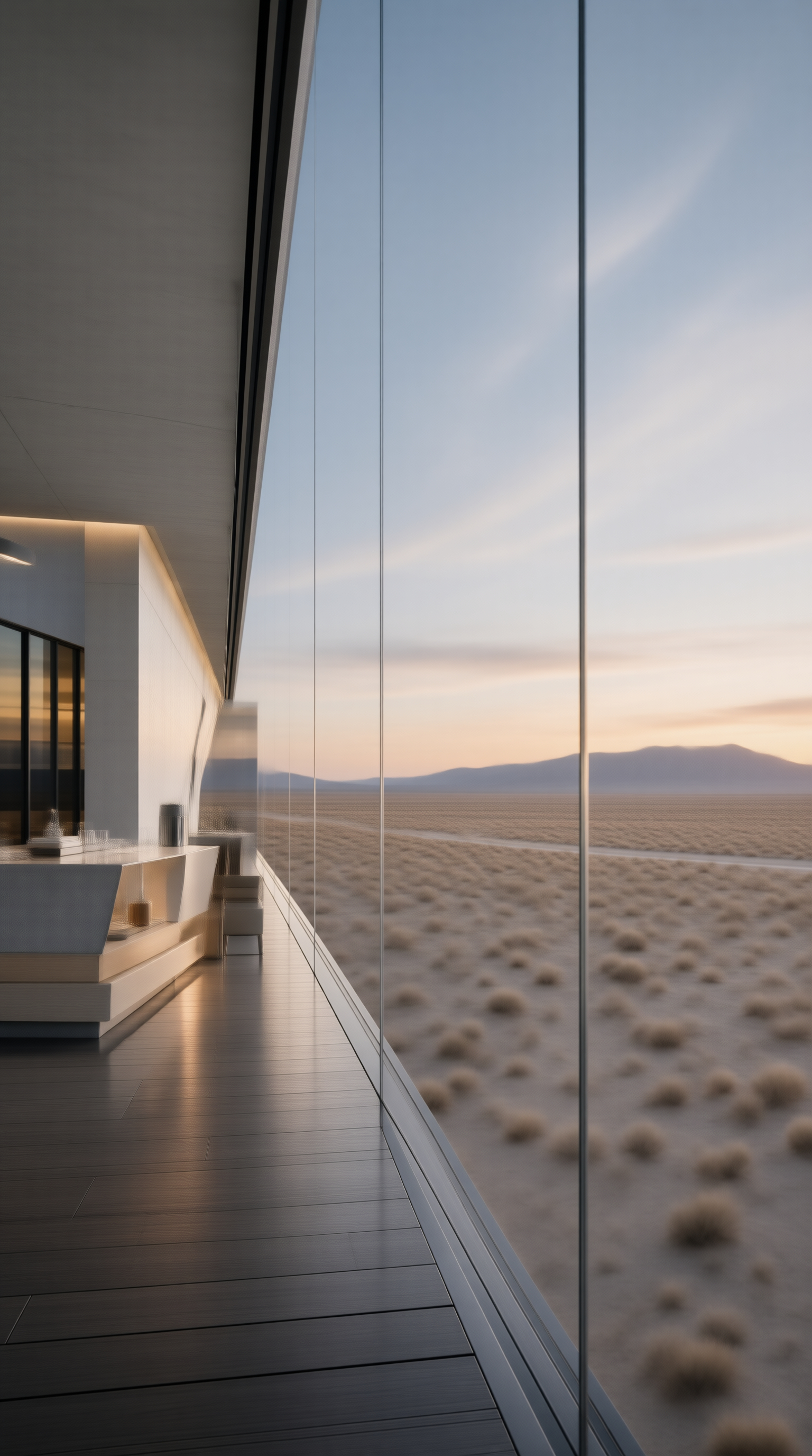 Modern Desert View Interior