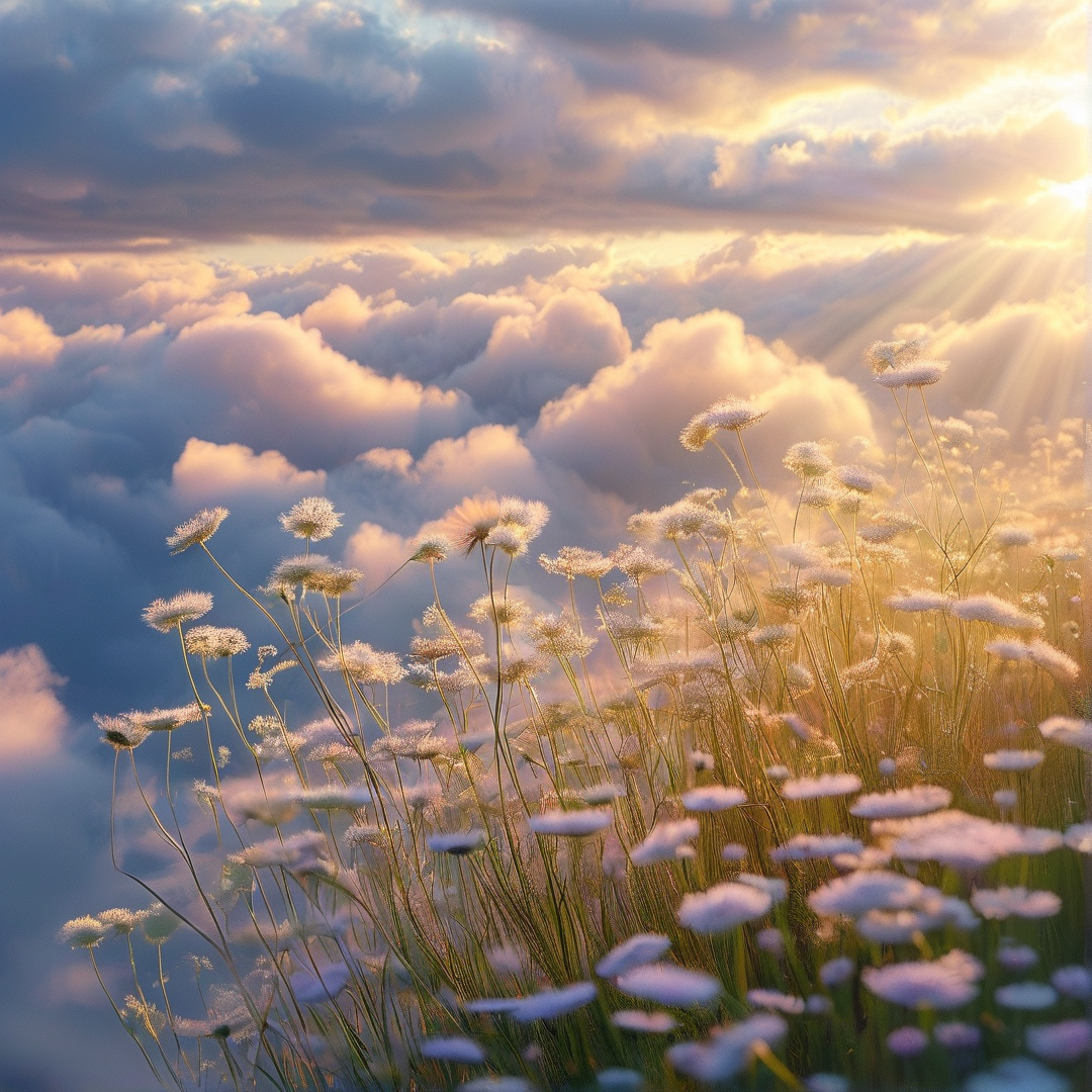 Wildflowers Above the Clouds