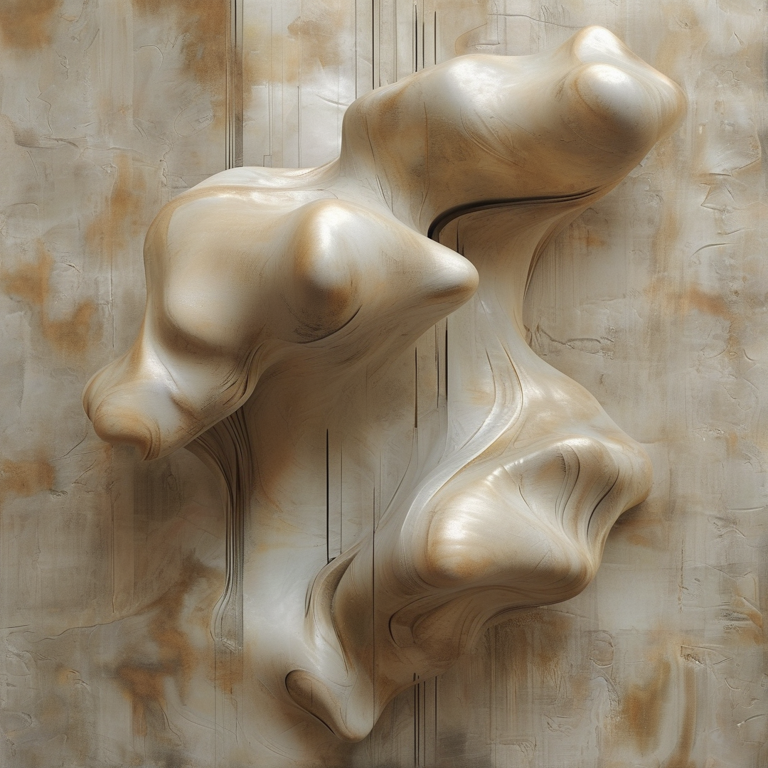 Abstract Stone Sculpture