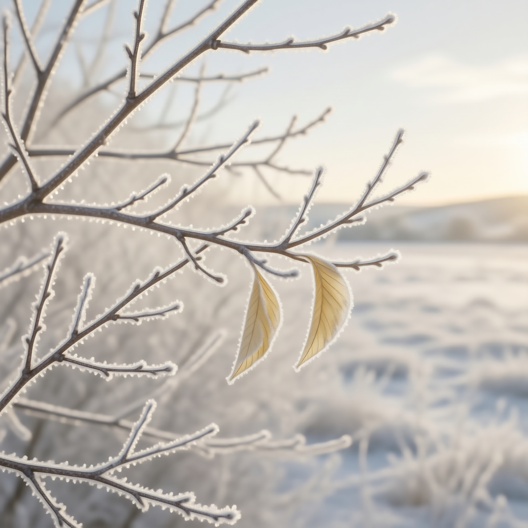 Frosty Winter Branches