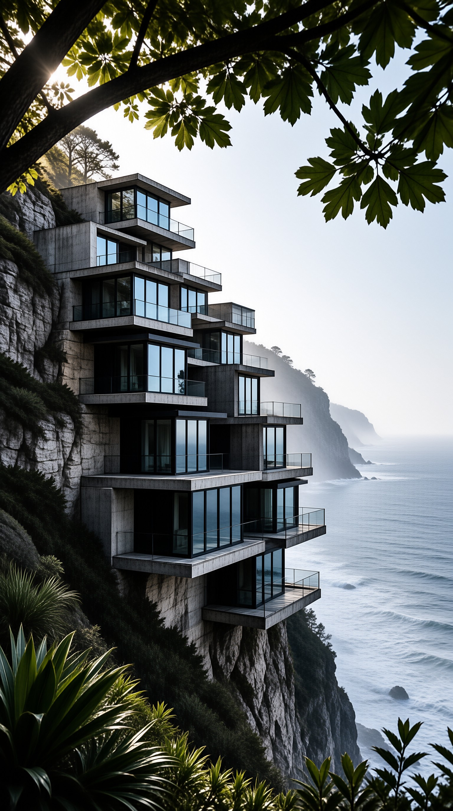 Modern Cliffside Villa