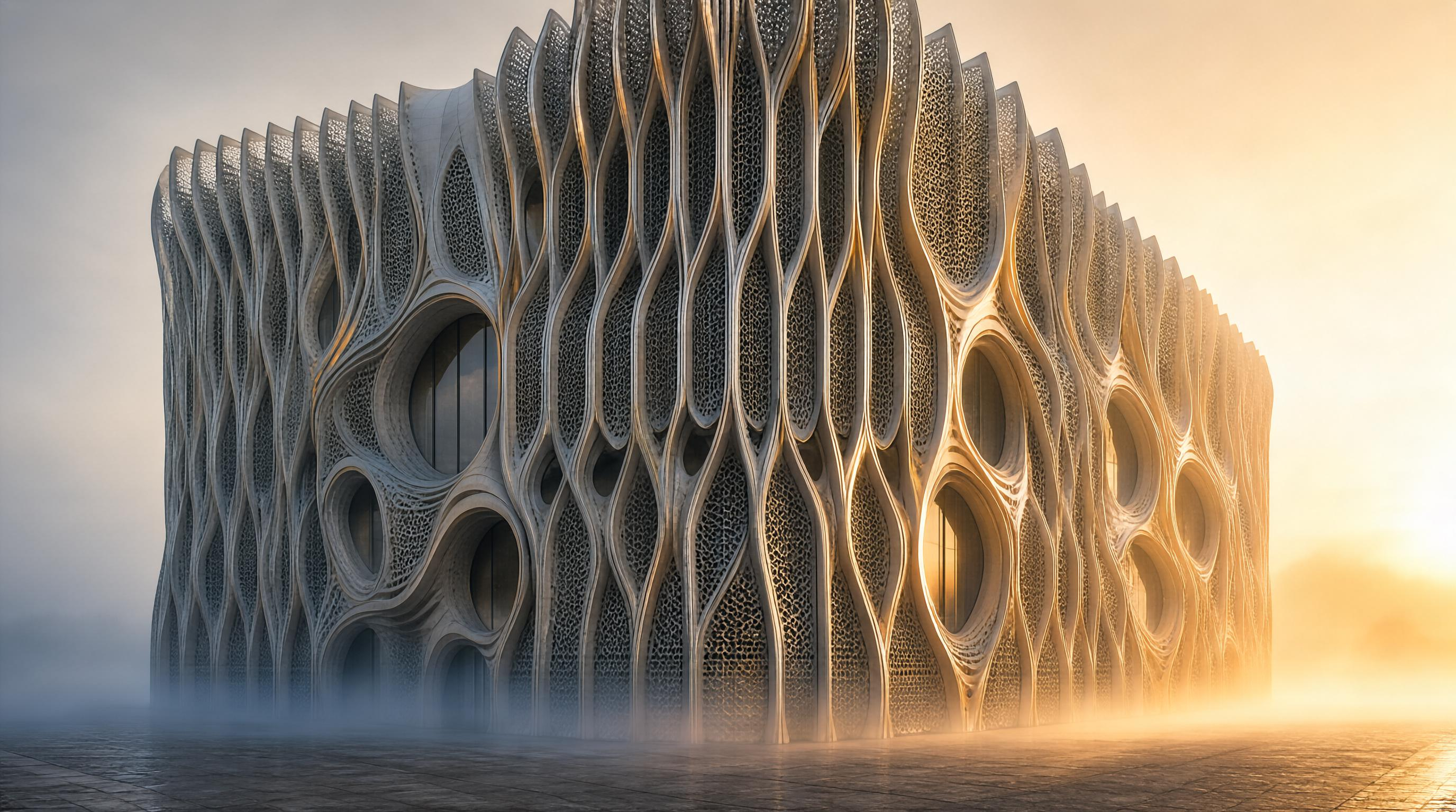 Futuristic Organic Facade