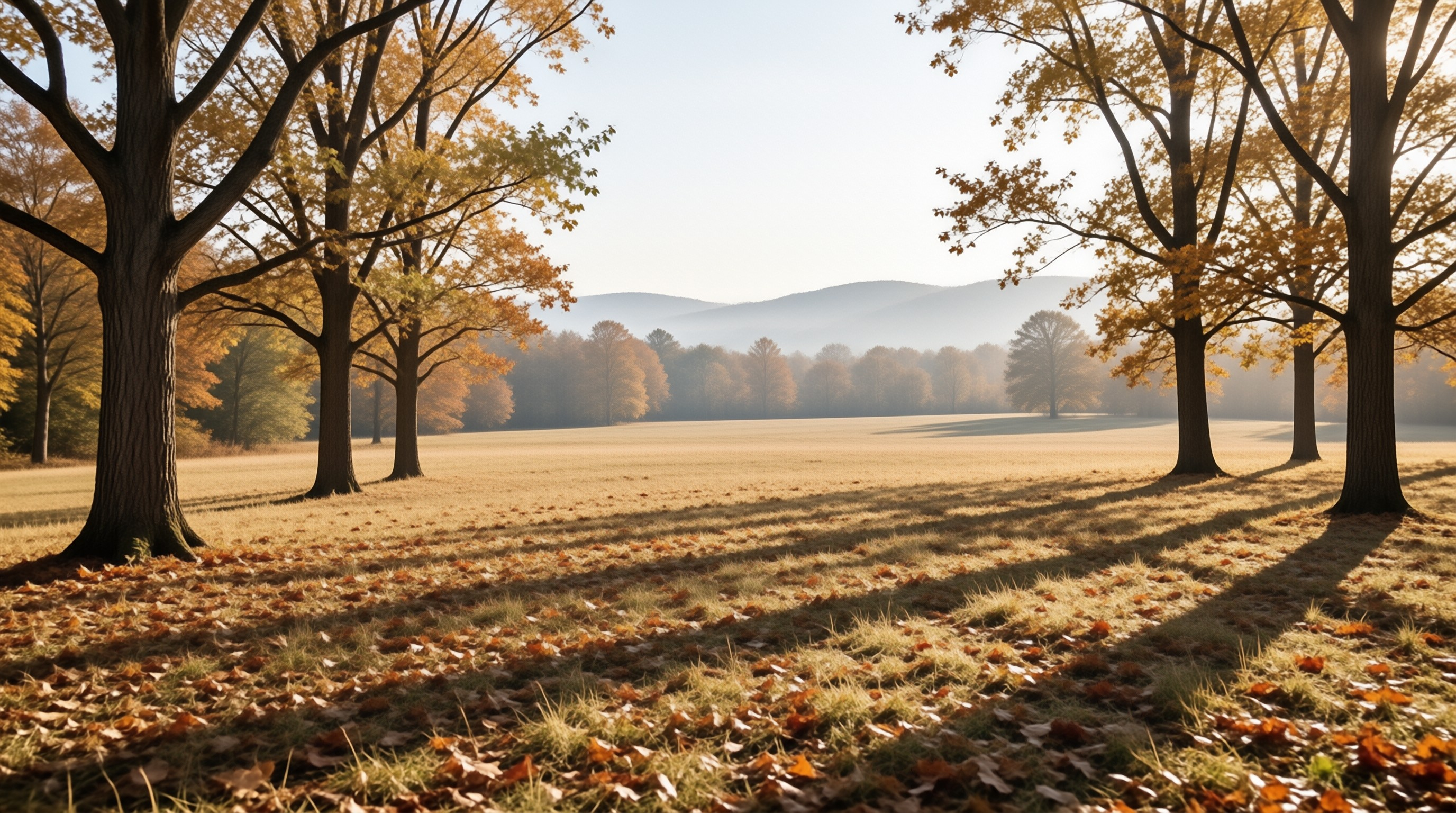 Golden Autumn Landscape