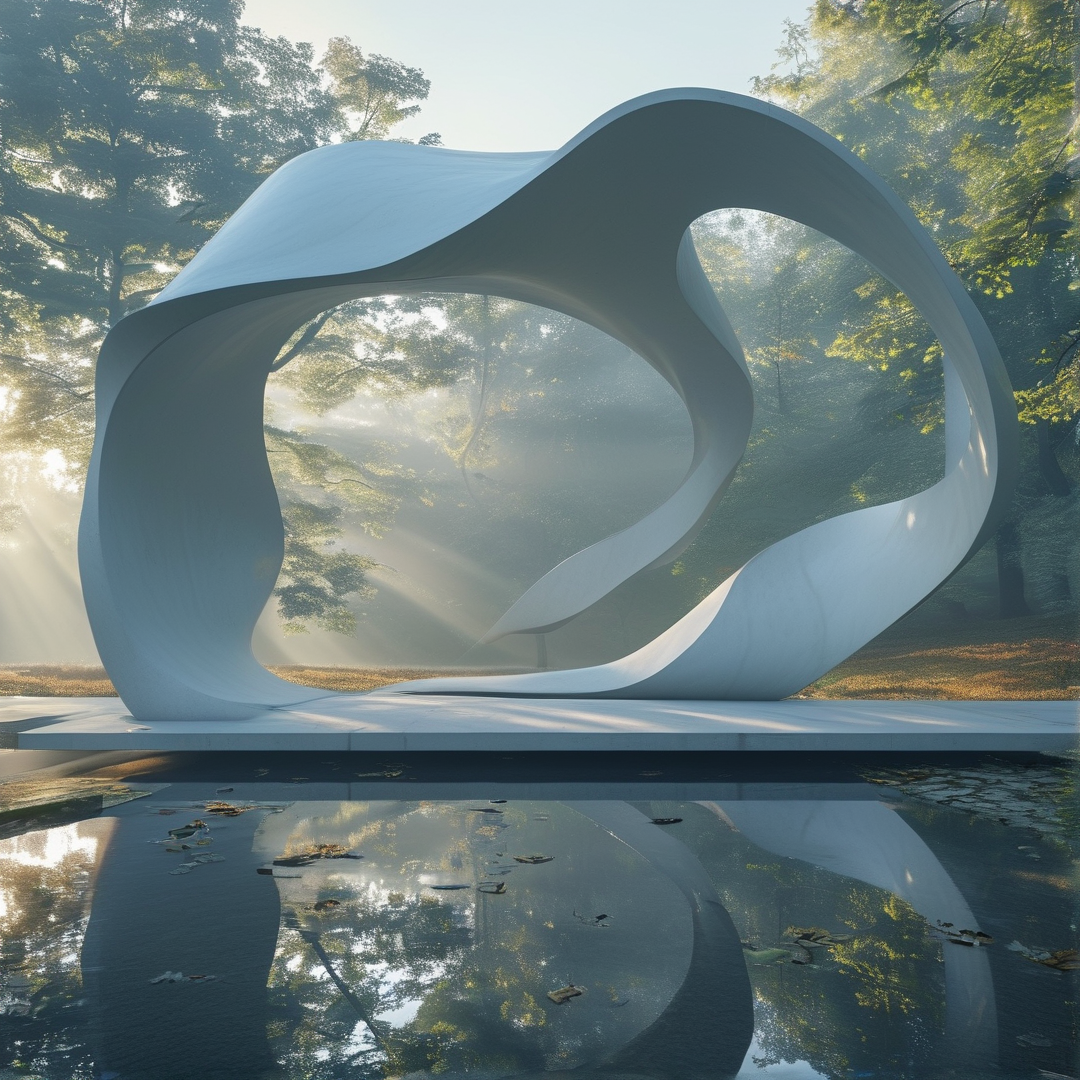 Modern Curved Structure