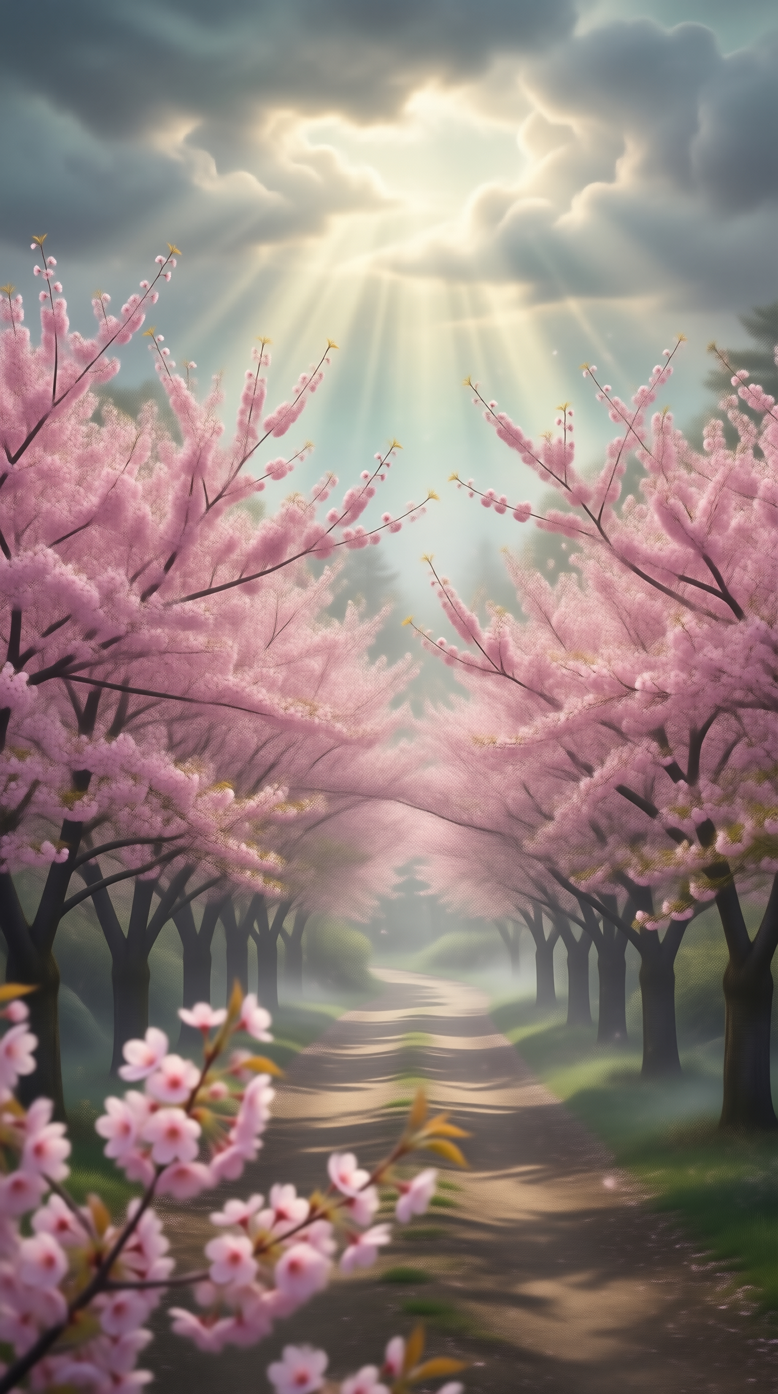Cherry Blossom Path