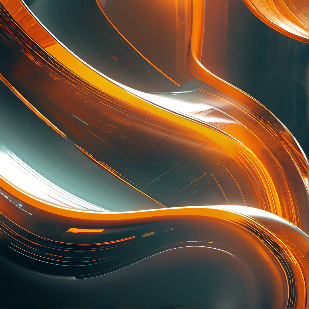 Abstract Flowing Light