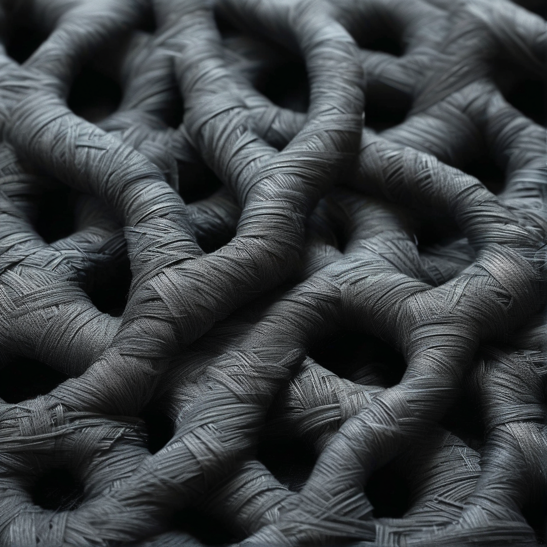 Dark Woven Rope Texture
