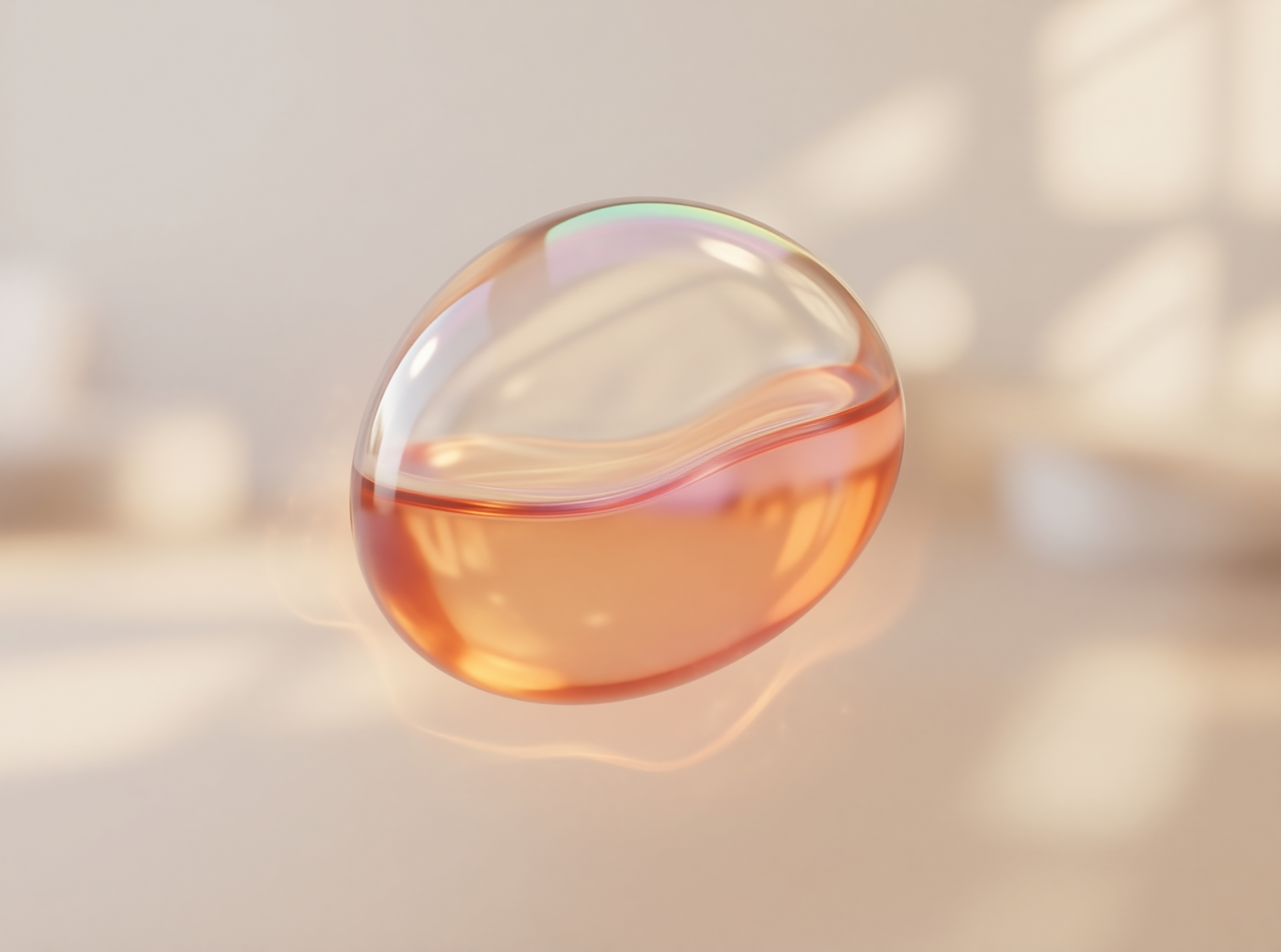Amber Softgel Capsule