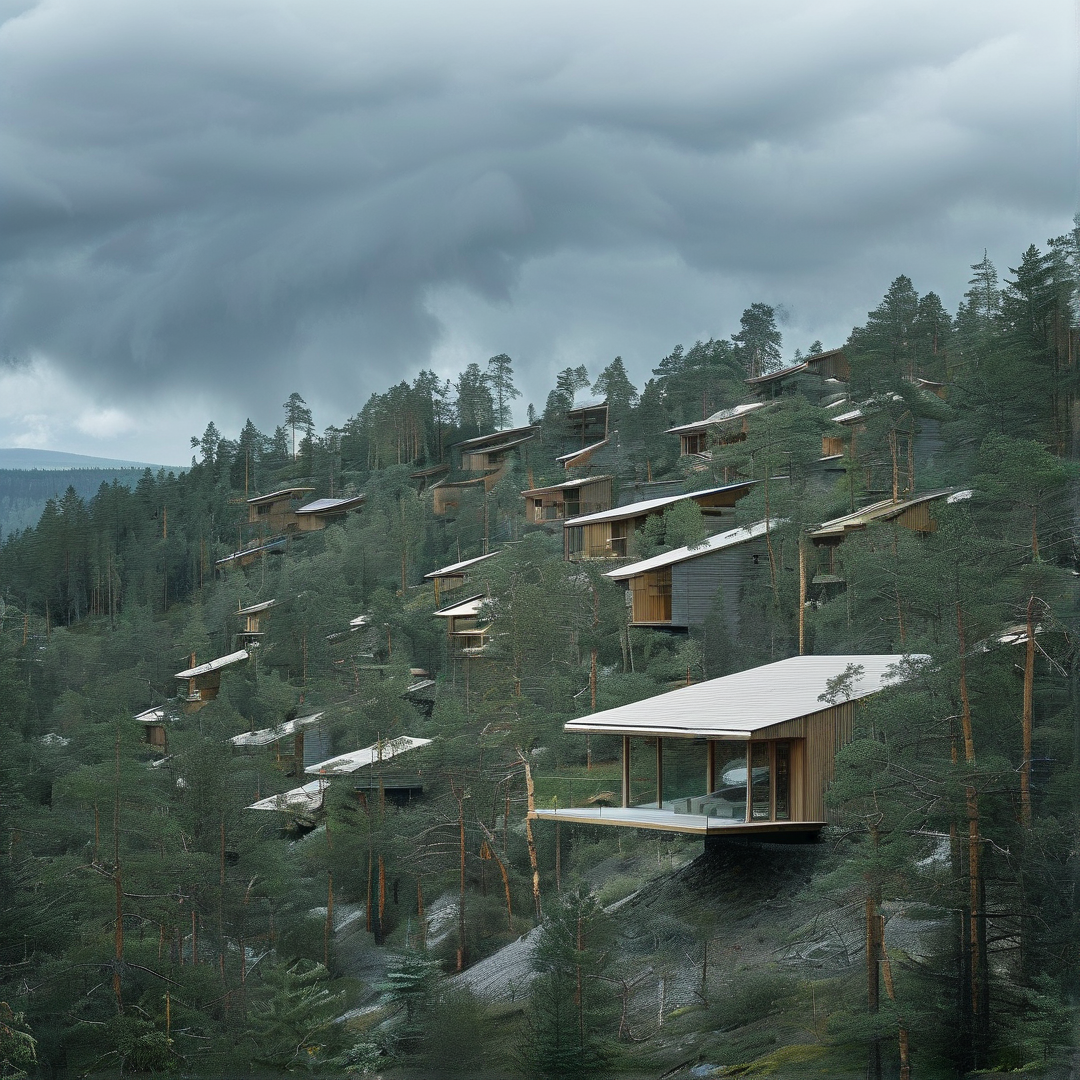 Modern Forest Cabins