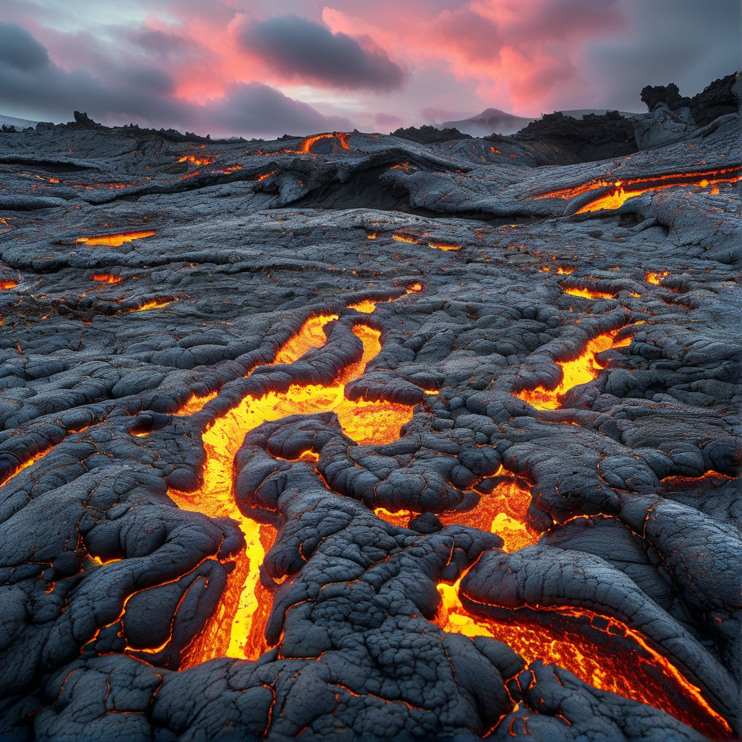 Active Lava Flow Field