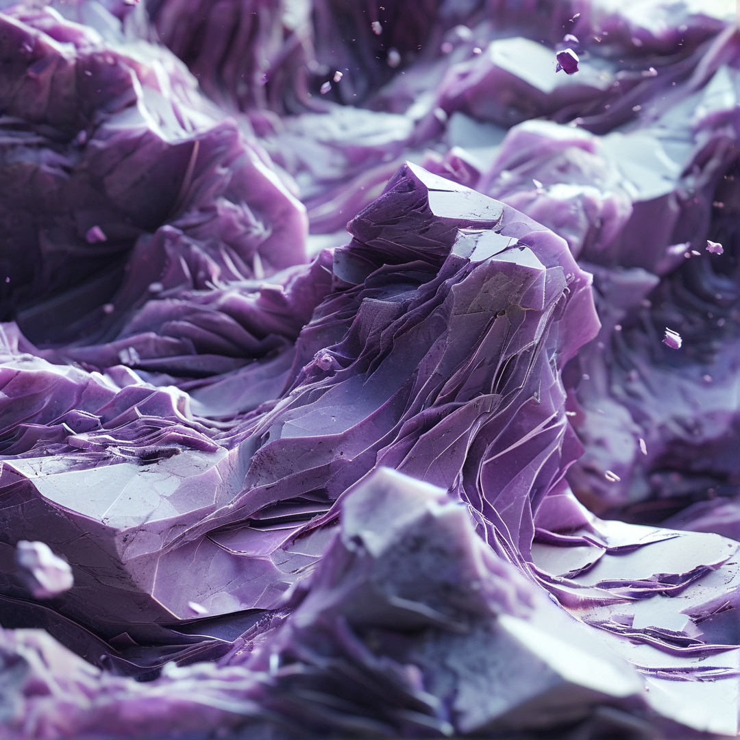 Purple Crystal Texture