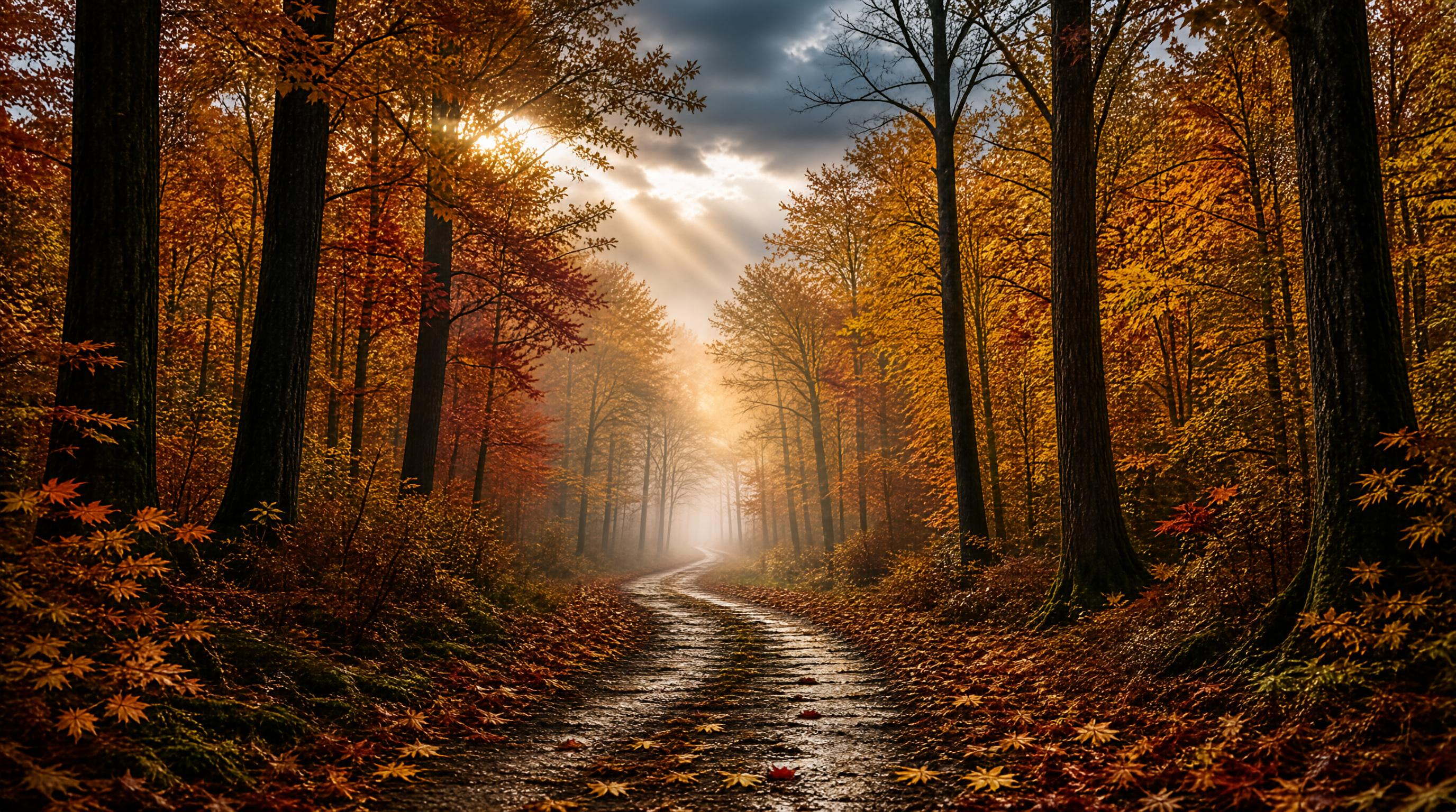 Autumn Forest Path