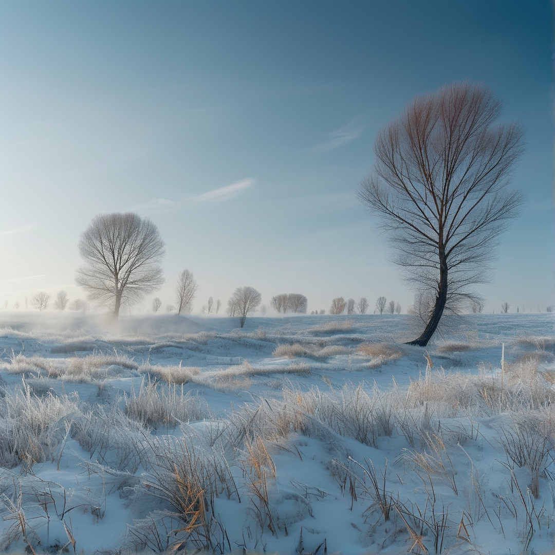 Frosty Winter Scene