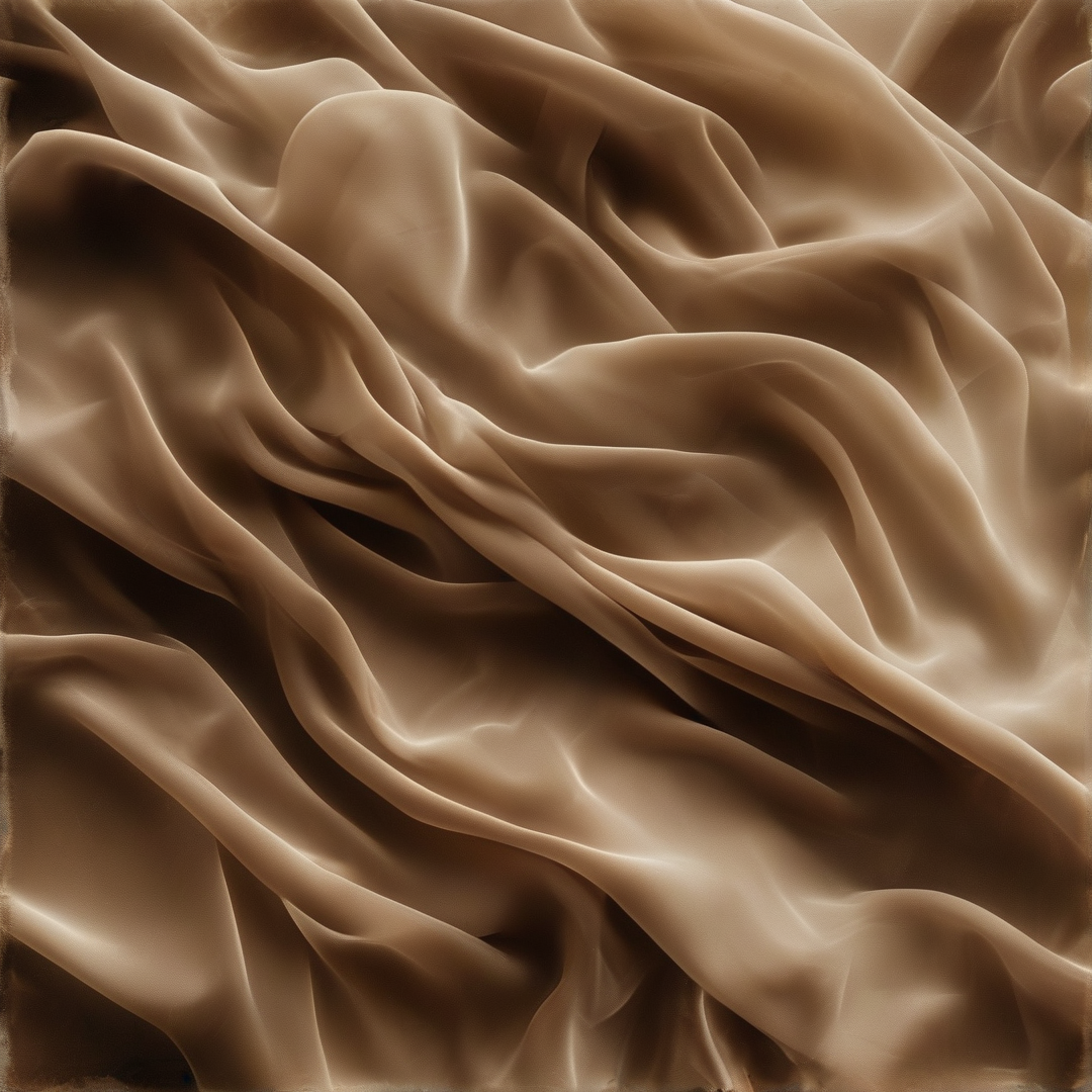 Silky Beige Fabric Texture