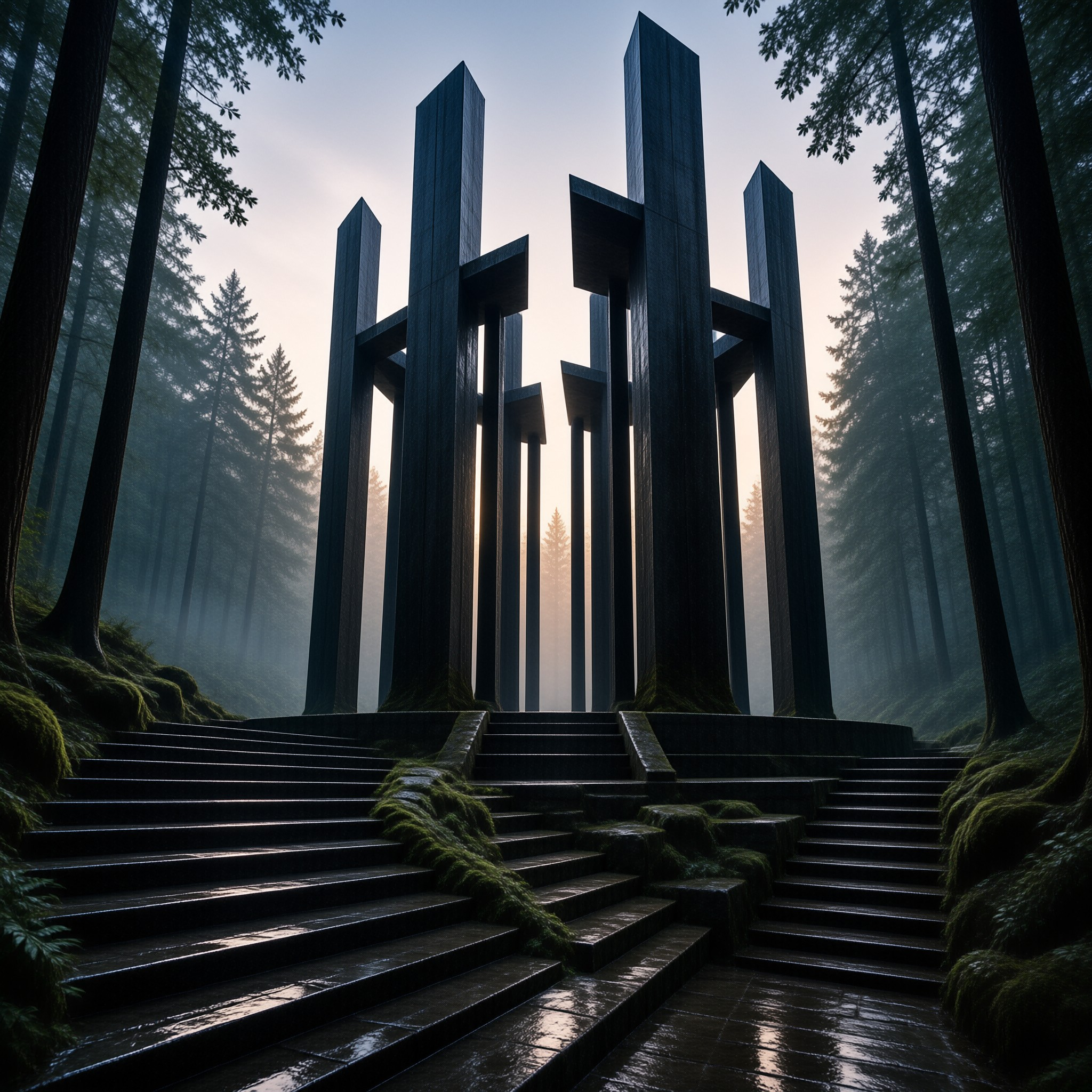 Misty Forest Monument