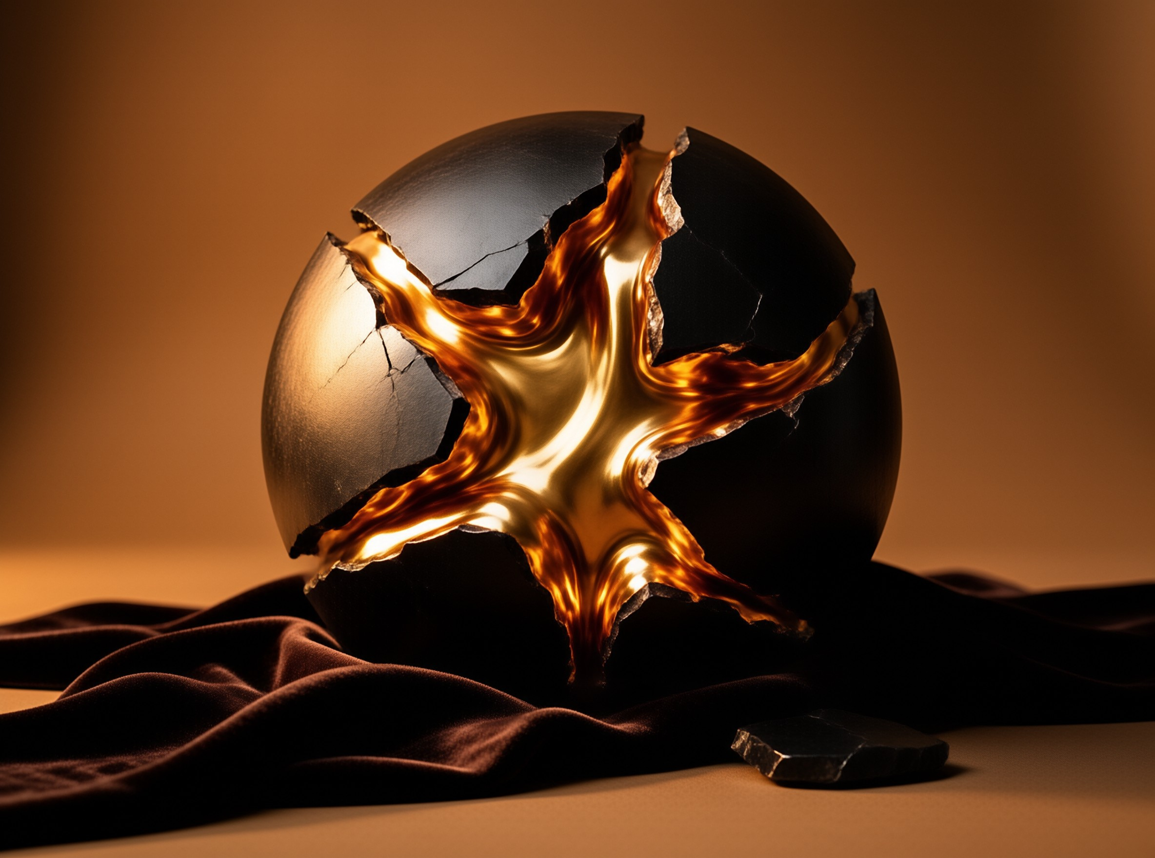 Molten Gold Sphere