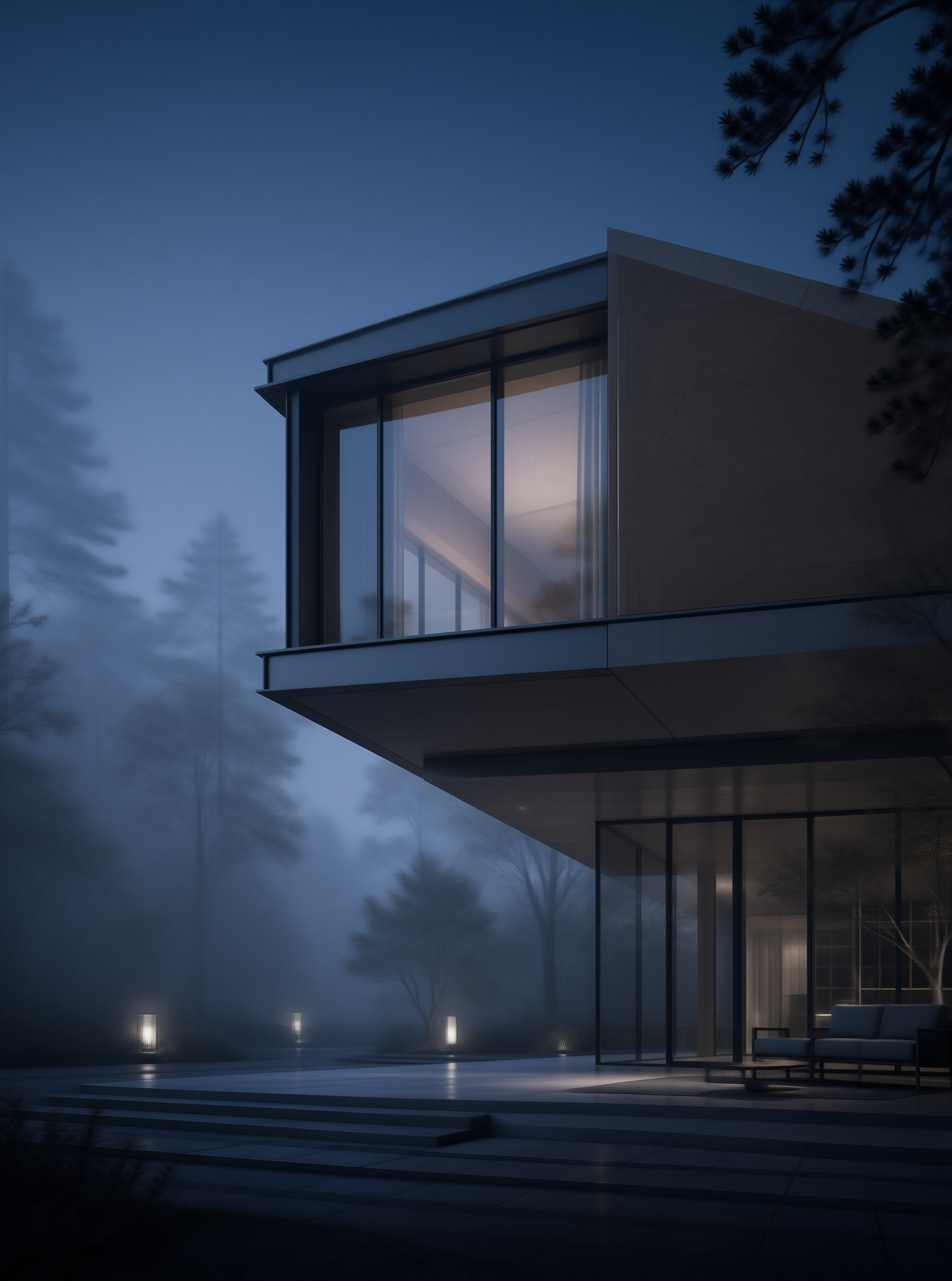 Misty Modern Villa