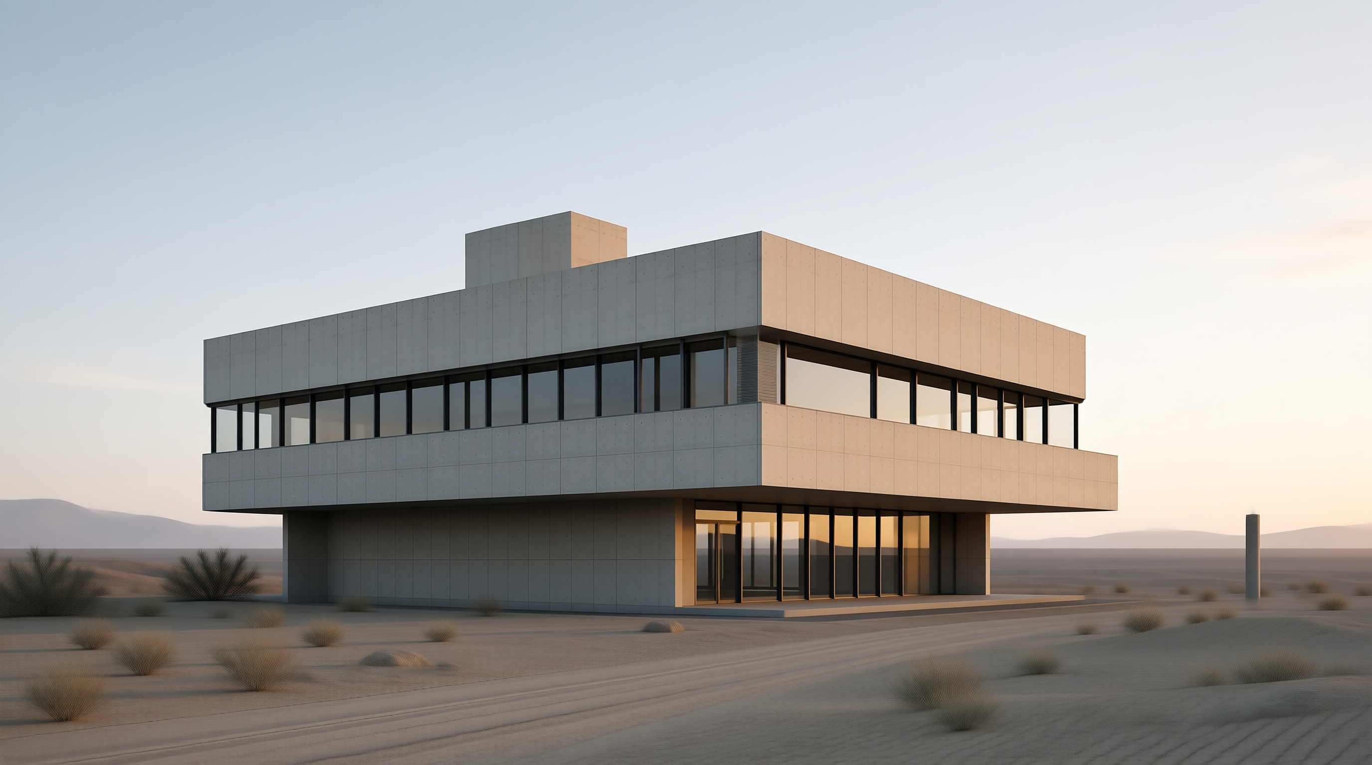 Modern Desert Structure