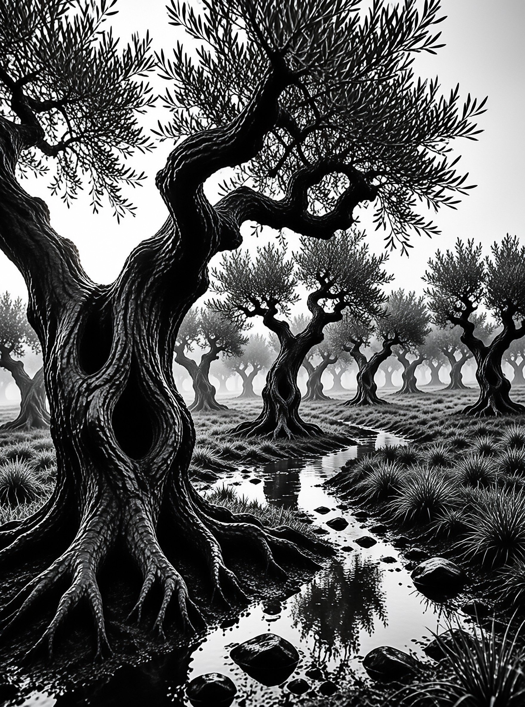 Twisted Olive Grove
