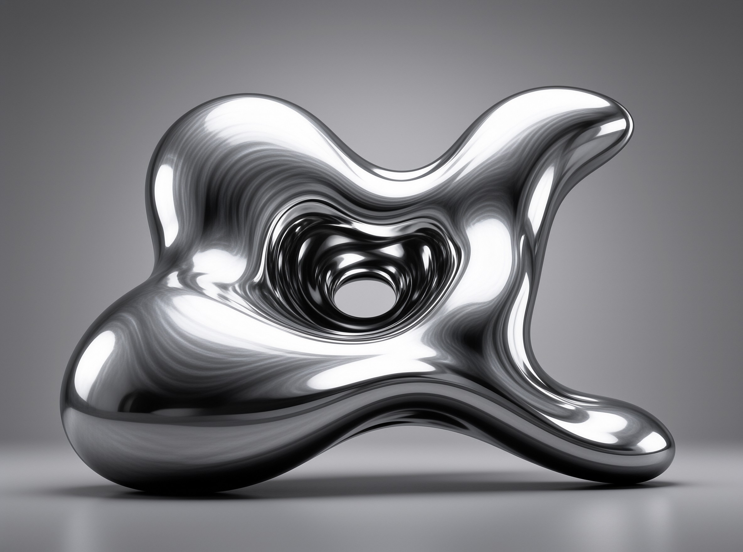 Liquid Metal Sculpture