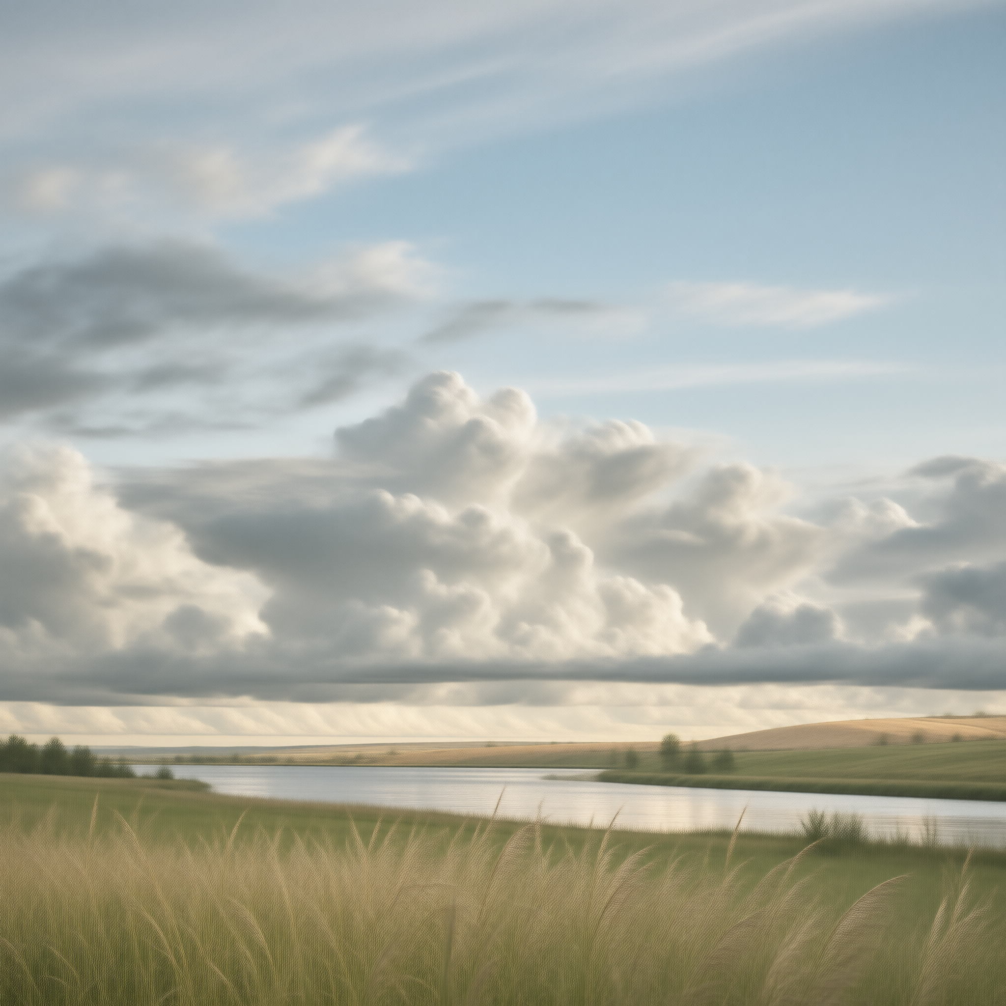 Serene River Landscape