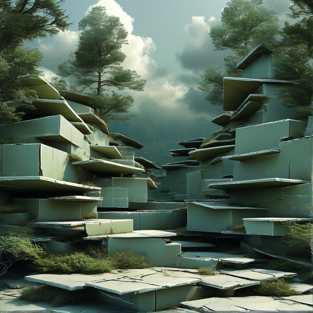 Surreal Forest Architecture