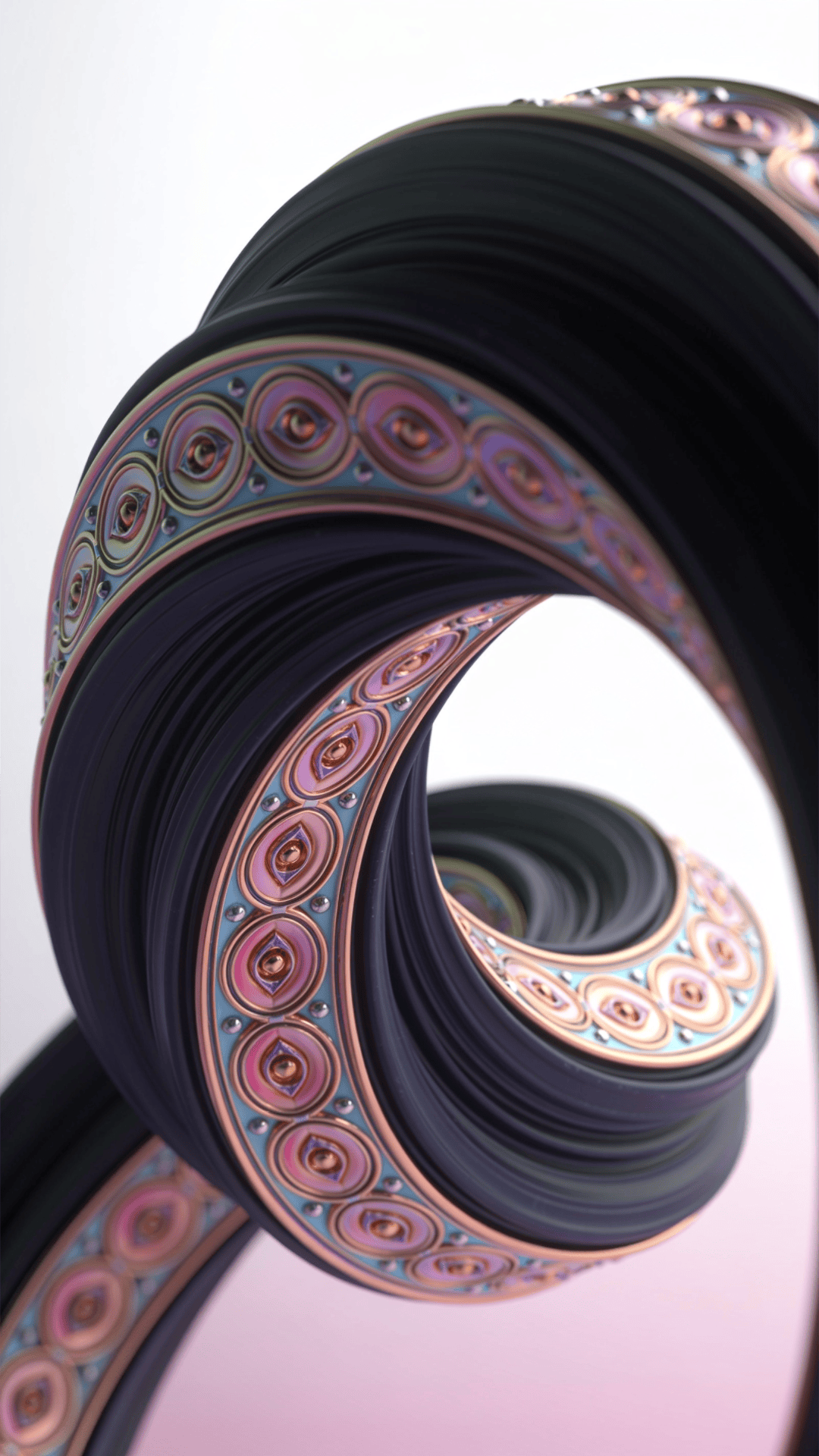 Dark, Pastel Spiral