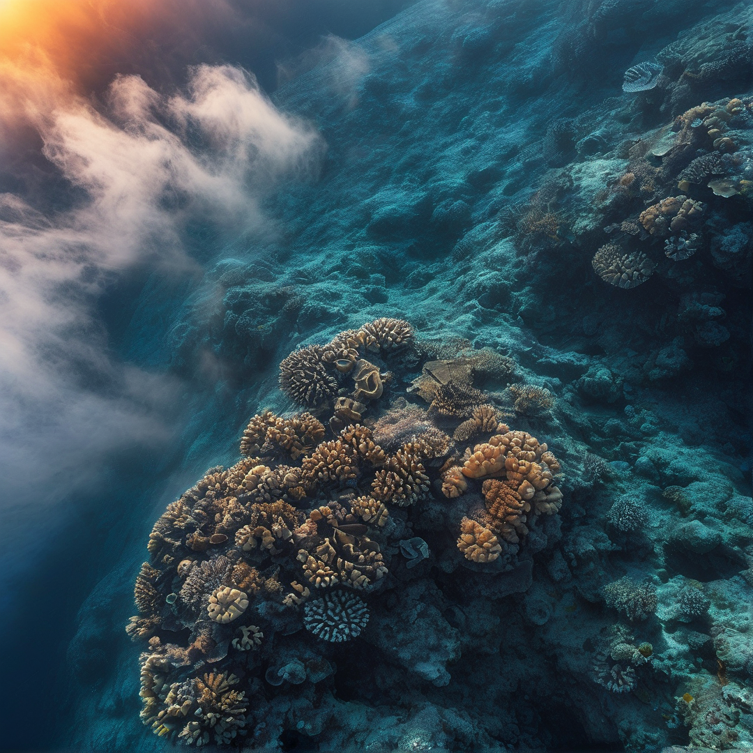 Underwater Coral Reef Scene
