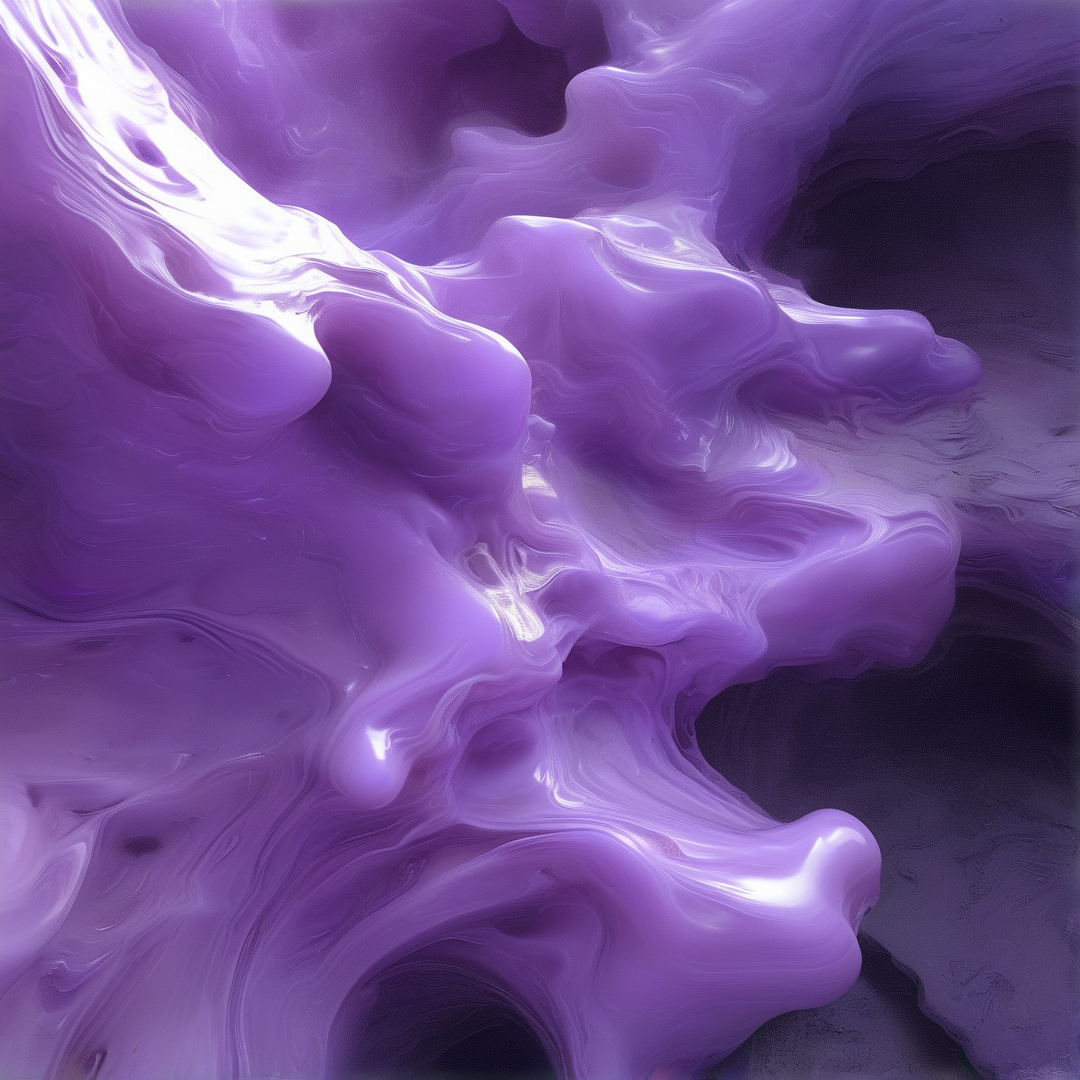 Swirling Purple Abstract