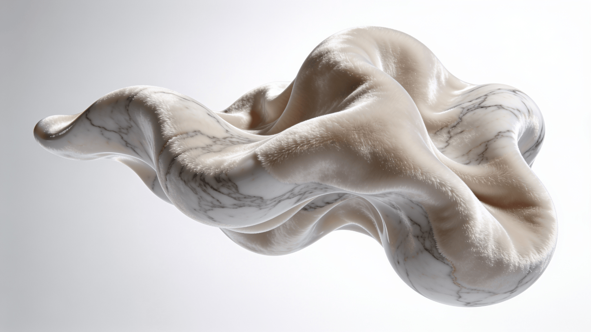 Velvet, Marble Fluid Blob