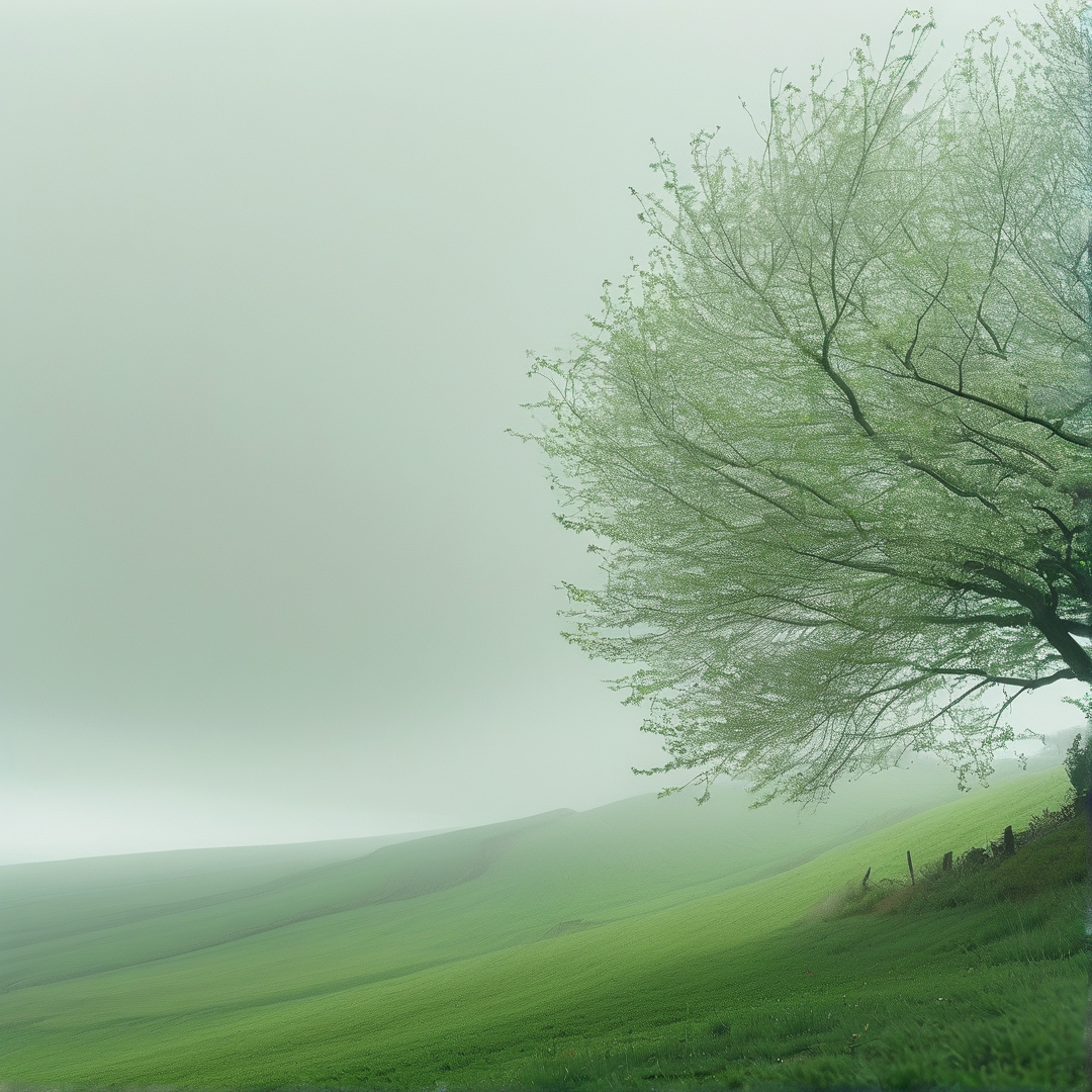 Misty Green Hills