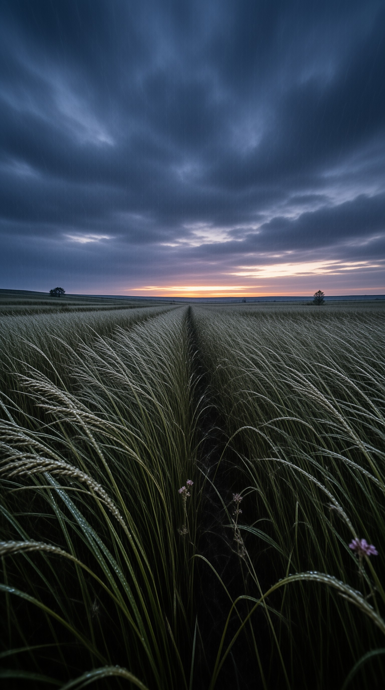 Wheat Field at Sunset
