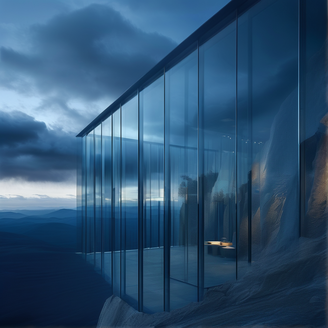 Modern Glass Pavilion