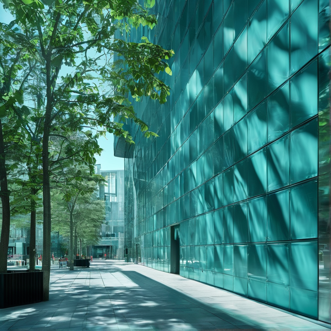 Modern Glass Facade