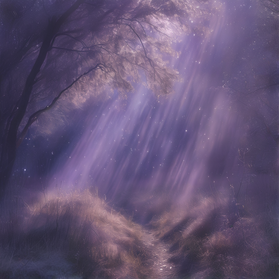 Purple Dream Forest