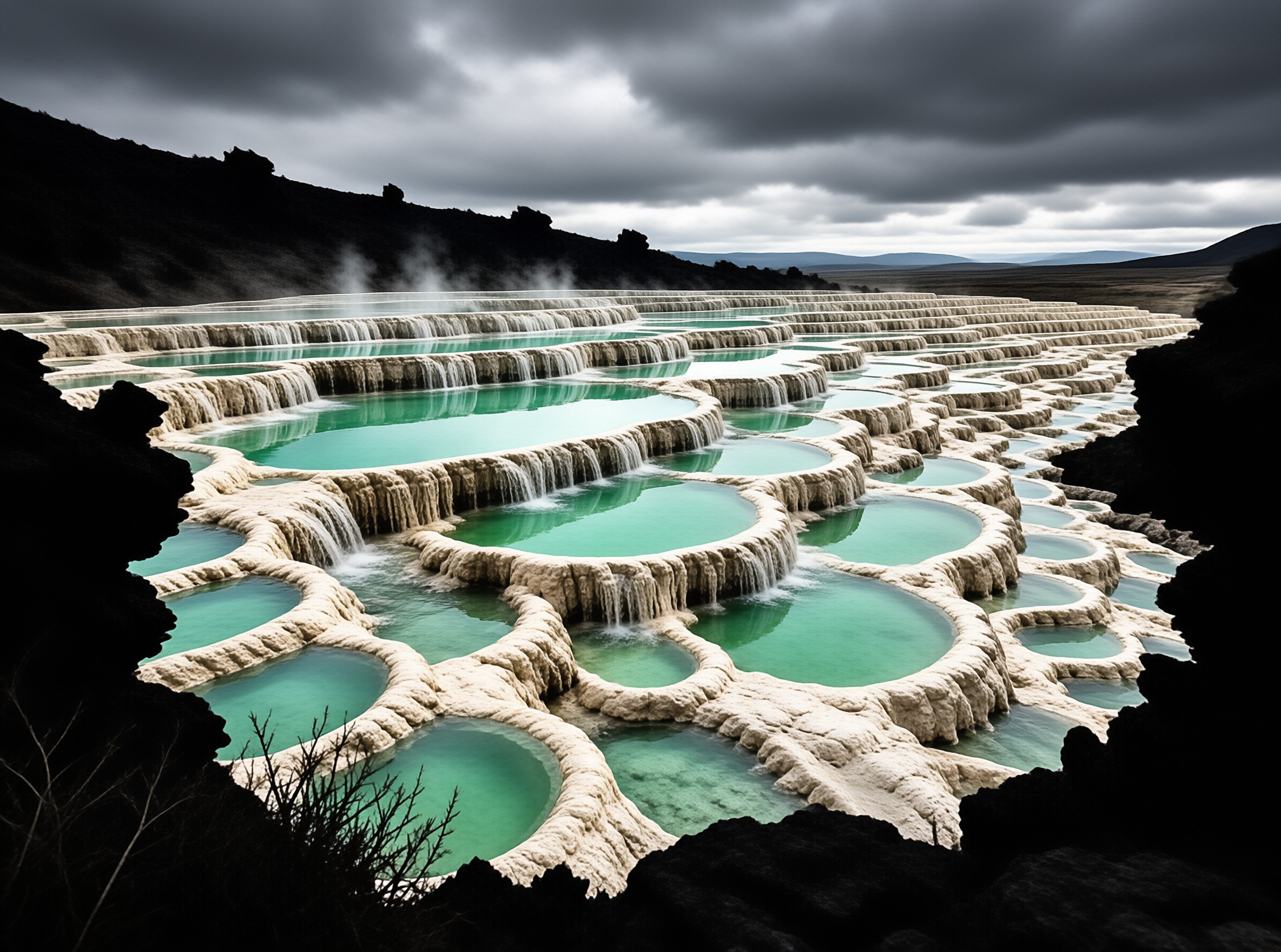 Travertine Terraces