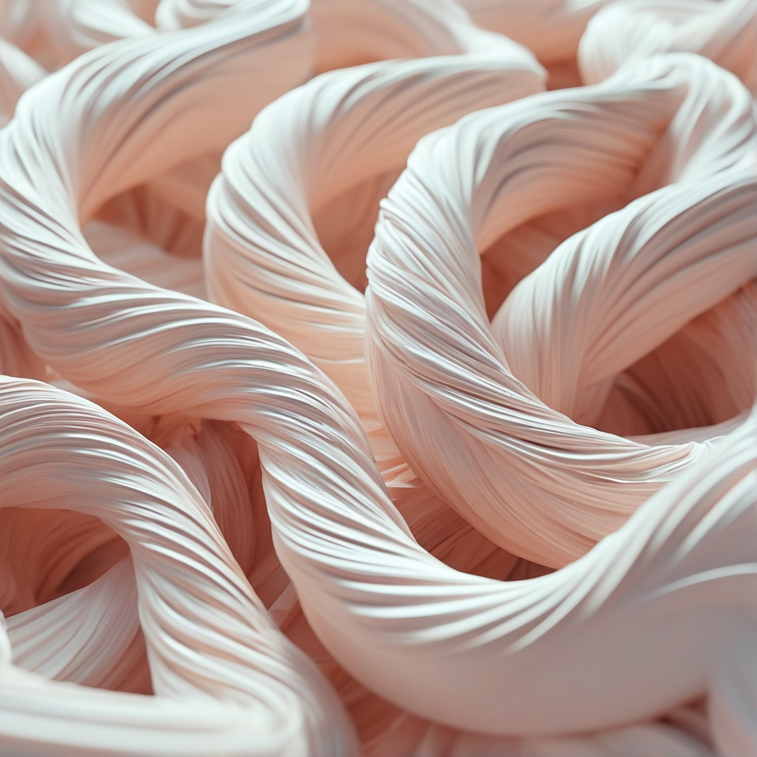 Abstract Pink Swirls