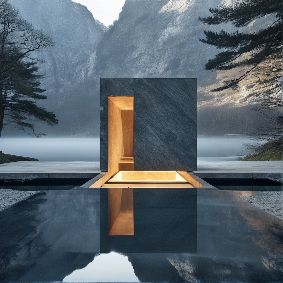 Minimalist Architectural Monolith