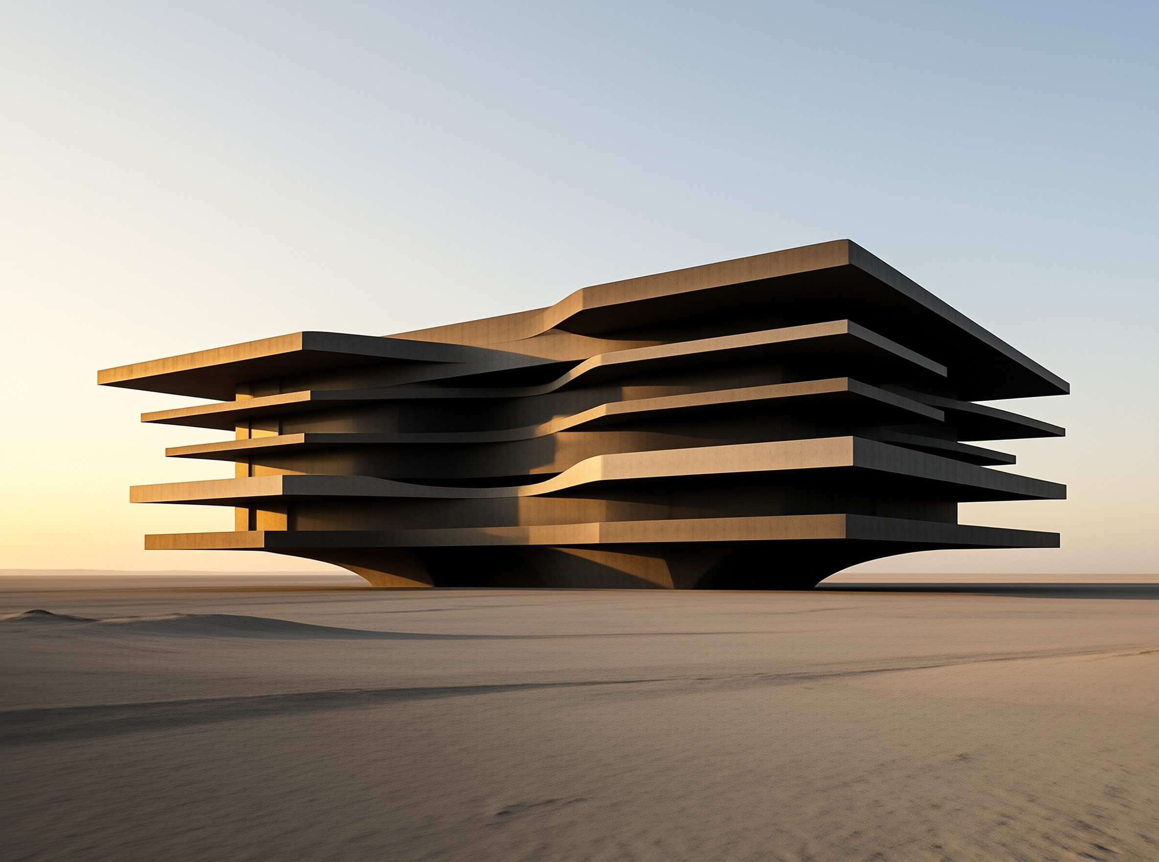 Futuristic Desert Architecture