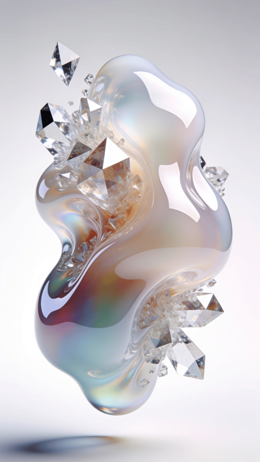 Crystal Fluid Blob