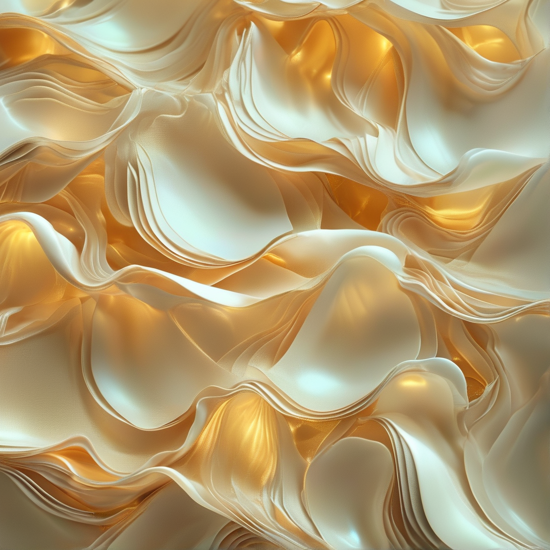 Fluid Gold Silk Texture