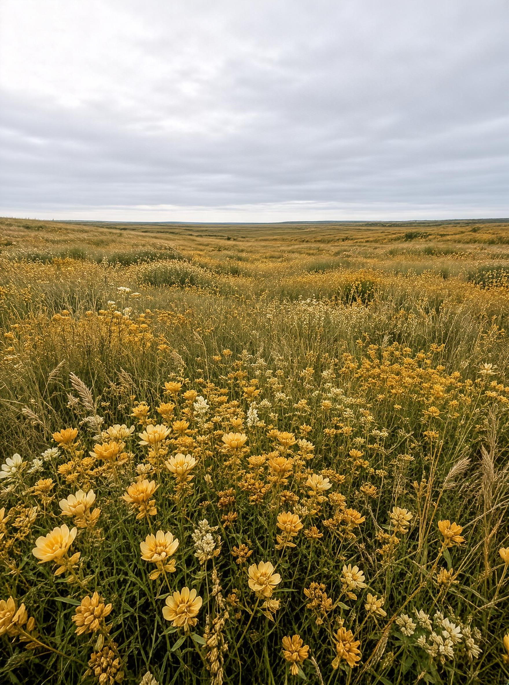 Wildflower Meadow Landscape